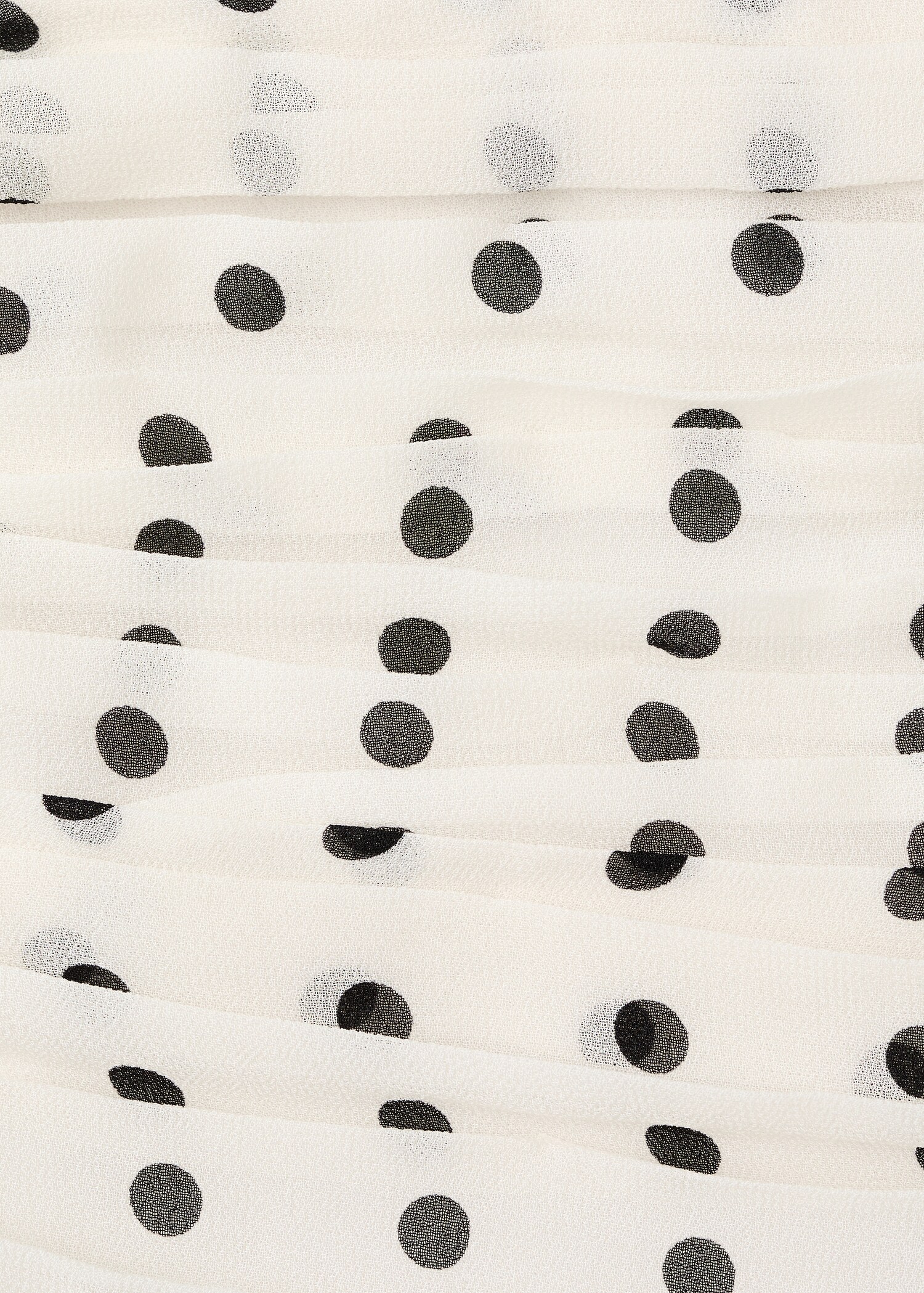 A-line polka-dot dress - Details of the article 8