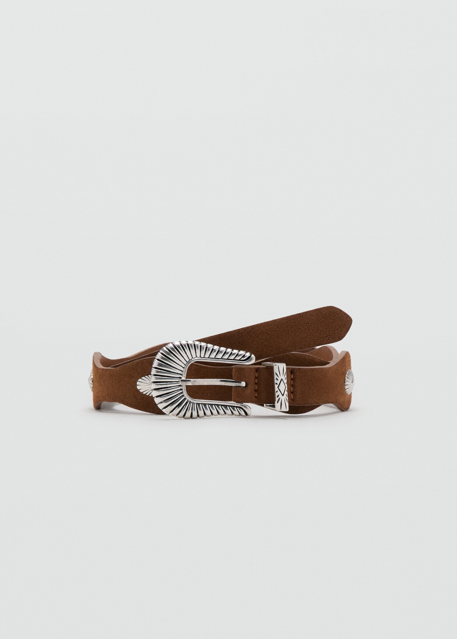 Thin belt with metal buckle - Article without model