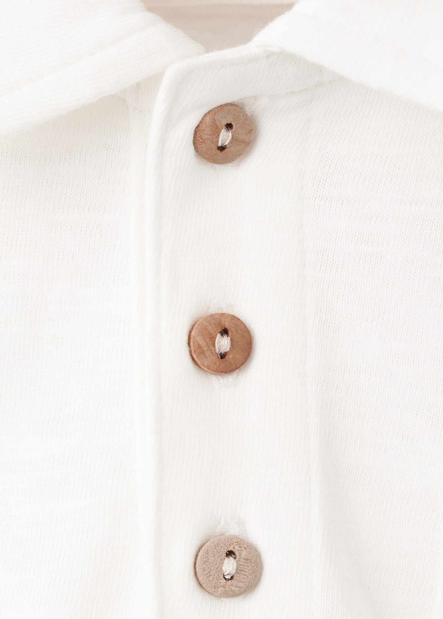 Chest-pocket cotton pocket polo shirt - Details of the article 8