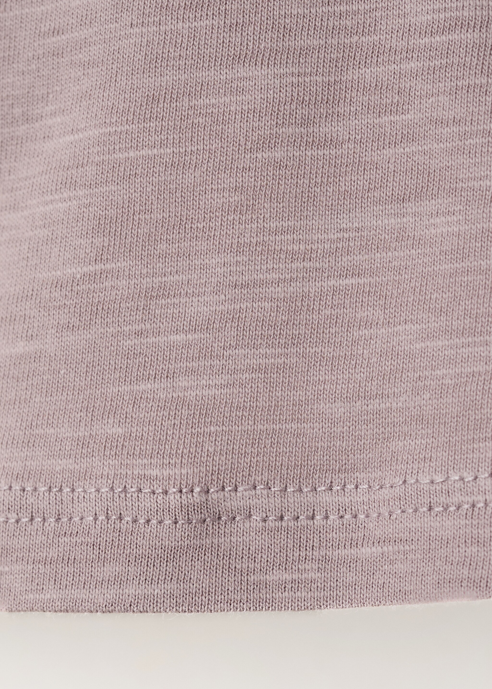 Chest-pocket cotton pocket polo shirt - Details of the article 0, Light/Pastel Purple. Ref: 27038265-00.