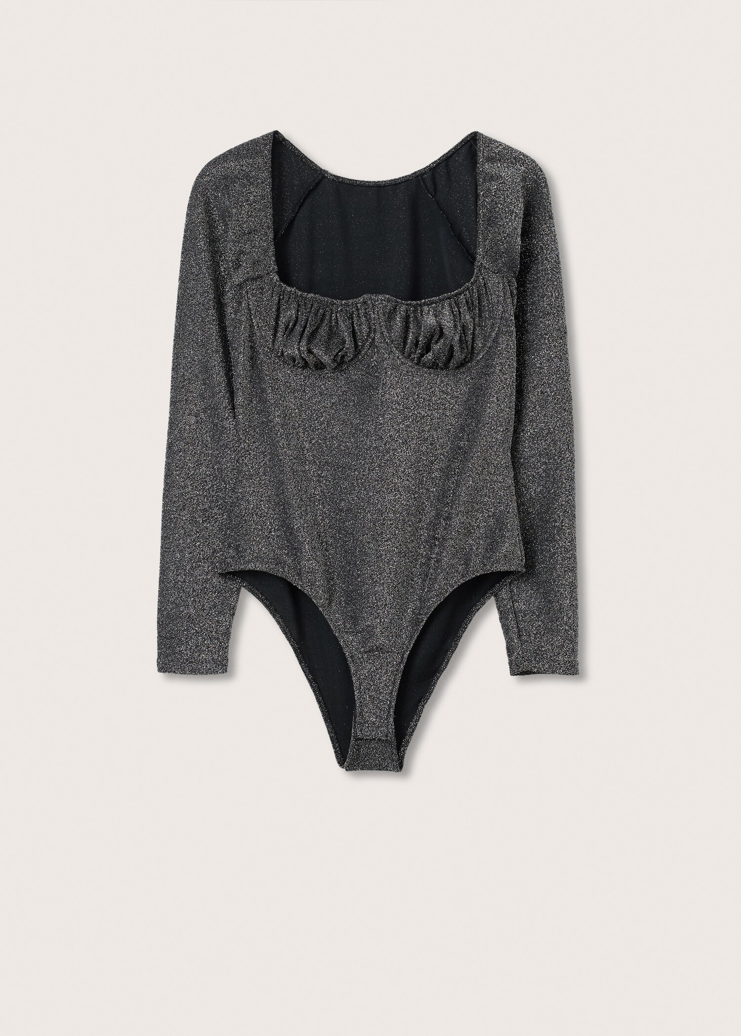 Body Lurex effet corset - Article sans modèle