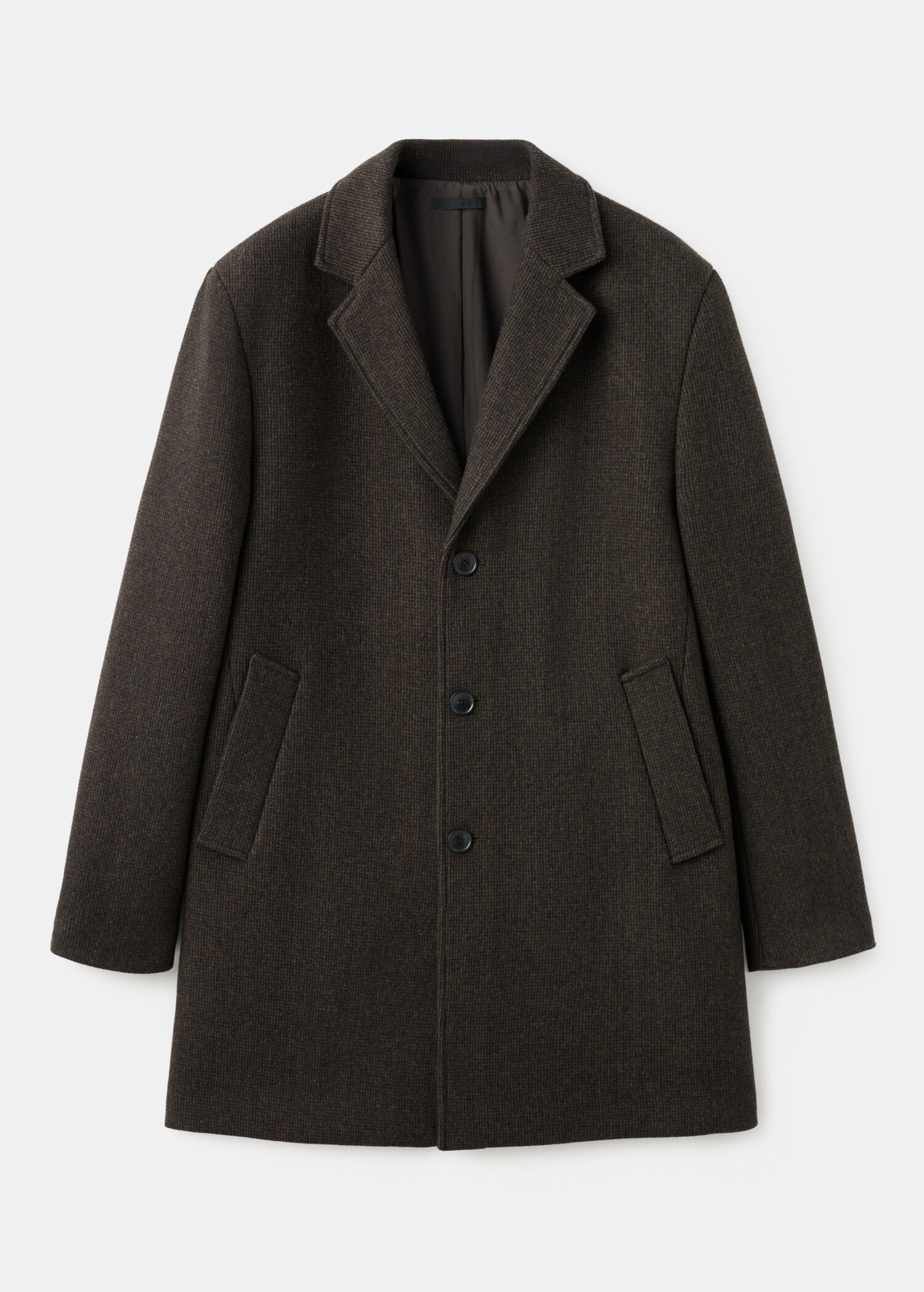 轻盈再生羊毛大衣 - null