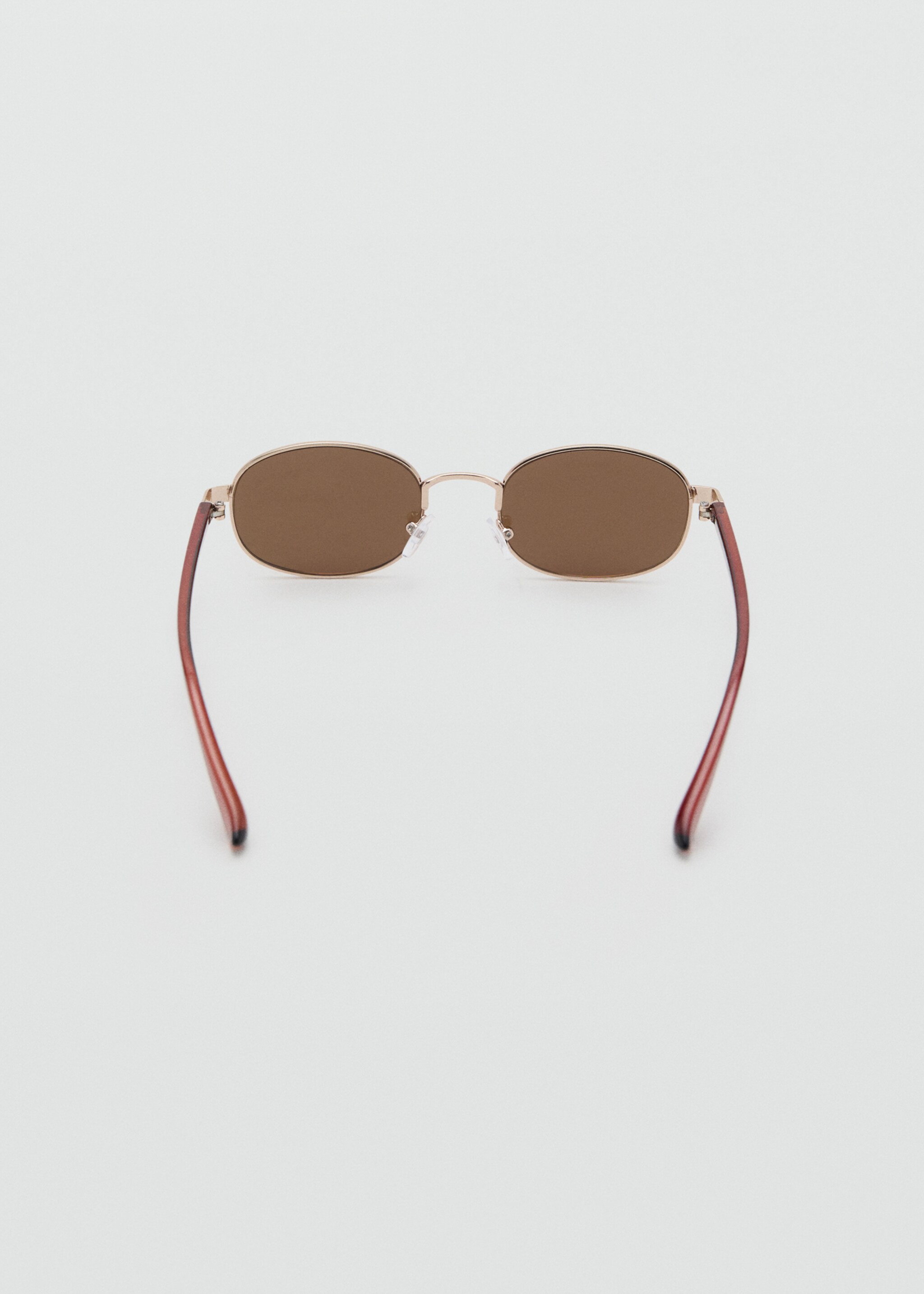 Metallic frame sunglasses - Details of the article 1, Gold. Ref: 27041180-00.