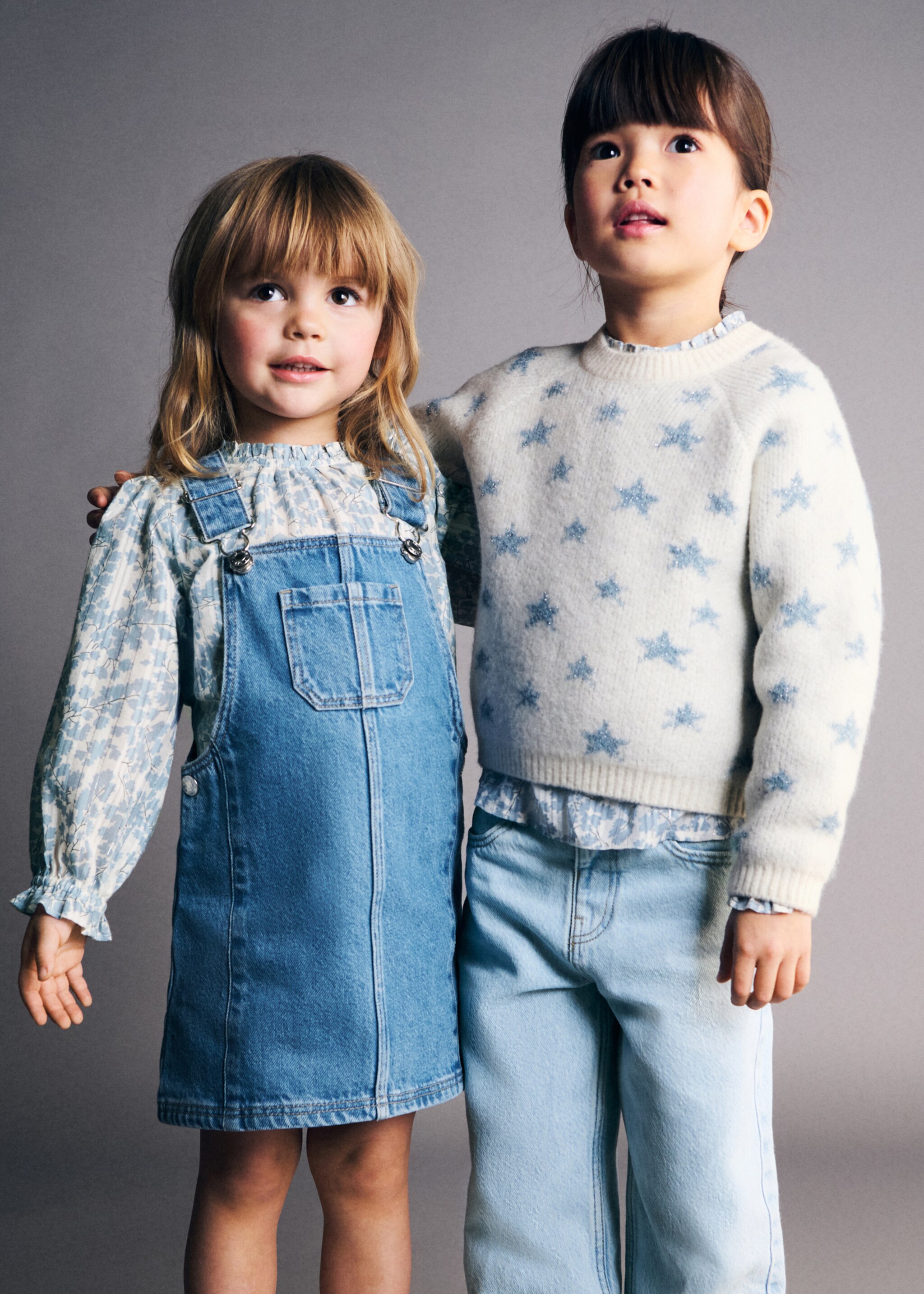 Lurex star sweater - Medium plane, Ecru. Ref: 27041181-00.