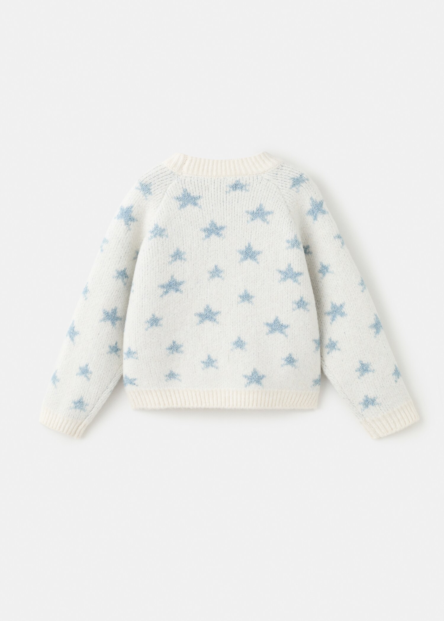 Lurex star sweater - Reverse of the article