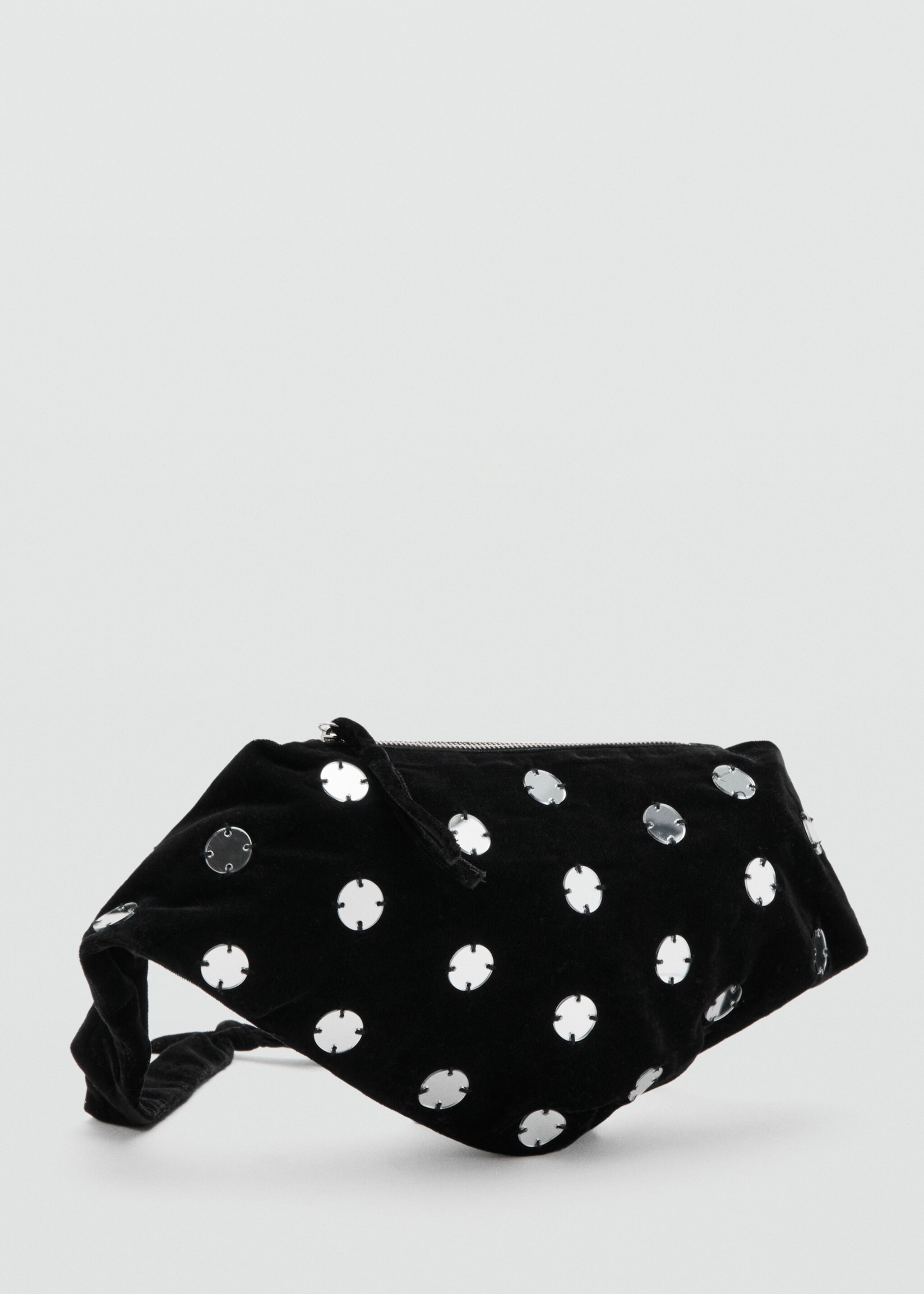 حقيبة مرصعة بالترتر - رؤية وسط, أسود. Ref: 27041183-00.