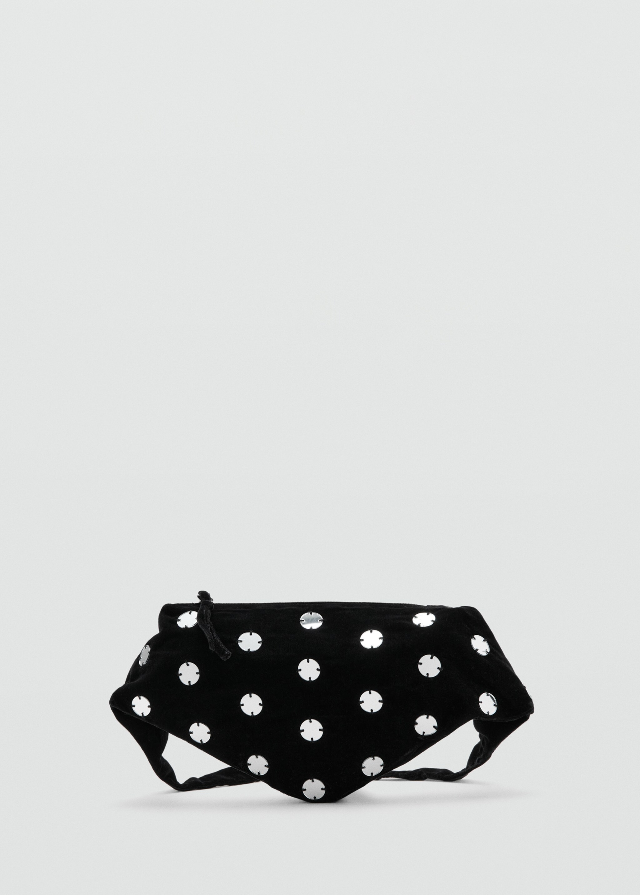 حقيبة مرصعة بالترتر - منتج دون نموذج, أسود. Ref: 27041183-00.