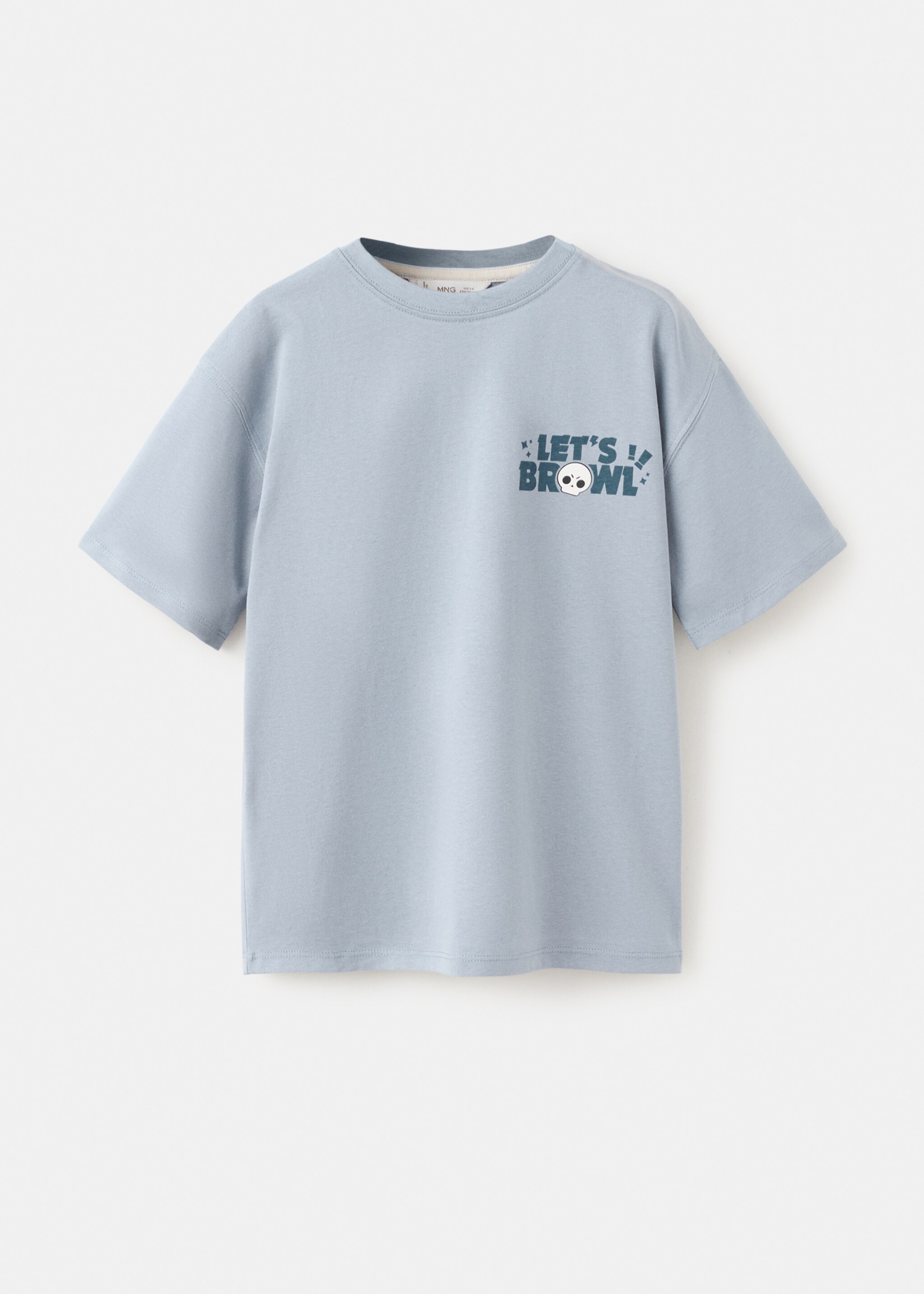 Brawl Stars T-shirt - Article without model, Blue. Ref: 27041184-00.