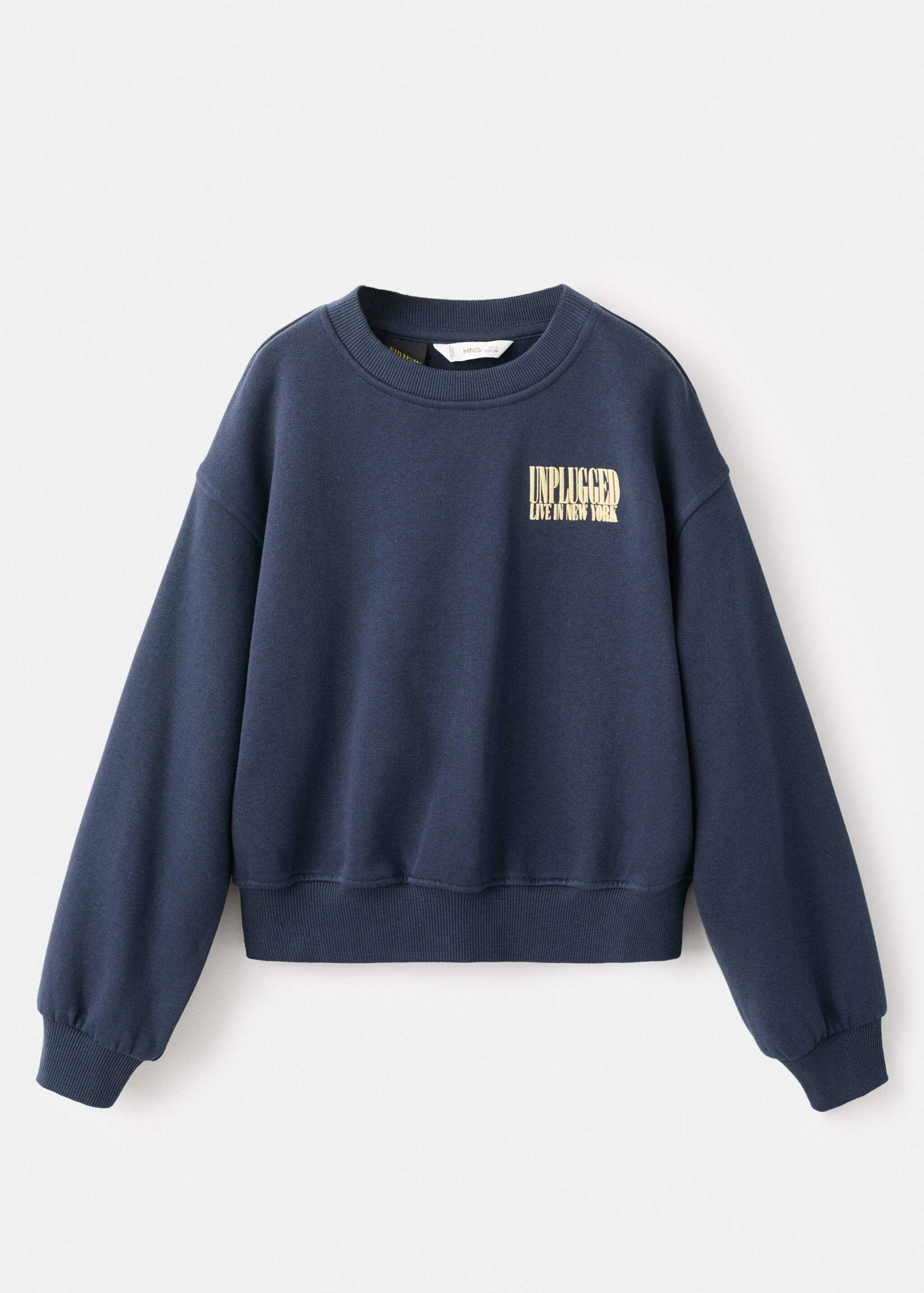 Nirvana sweatshirt - Article without model, Navy. Ref: 27041185-00.