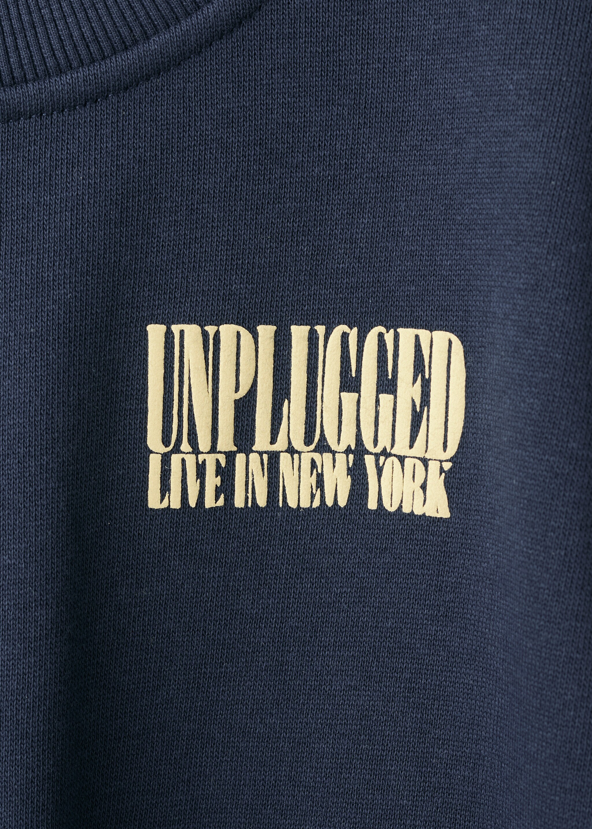 Nirvana sweatshirt - Details of the article 8, Navy. Ref: 27041185-00.