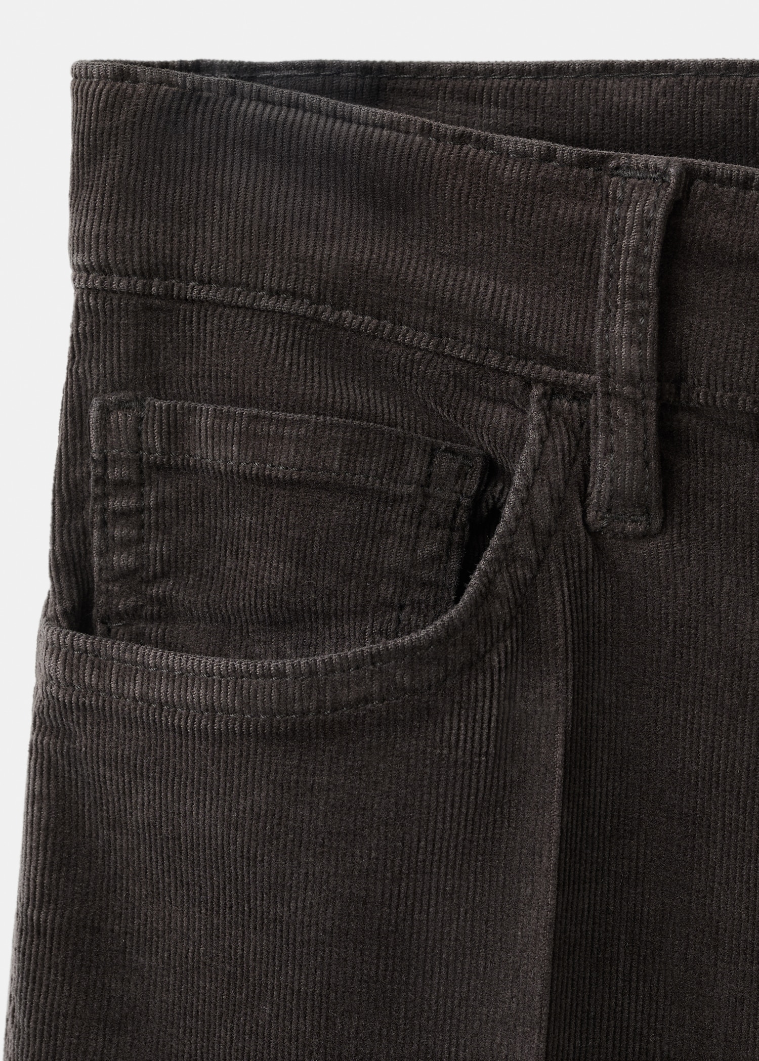 Corduroy flared jeans - Detail van het artikel 0