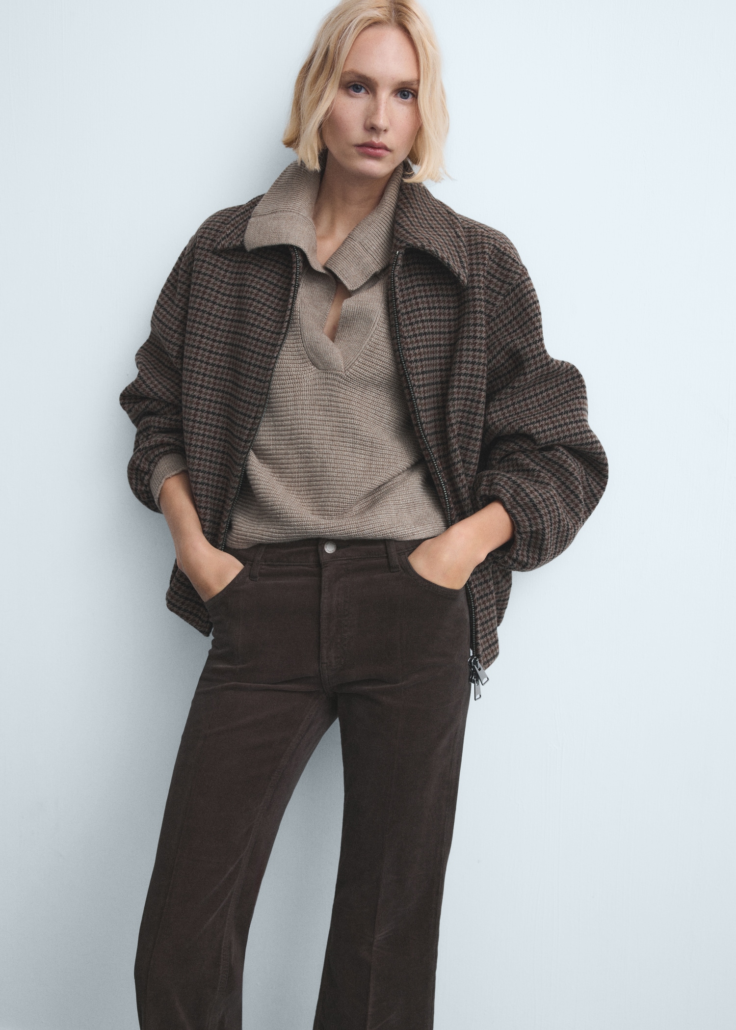 Corduroy flared jeans - Detail van het artikel 1