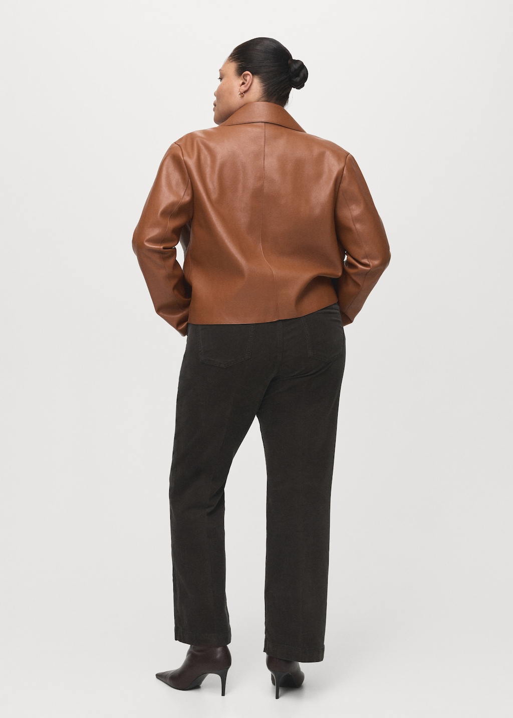 Corduroy flared jeans