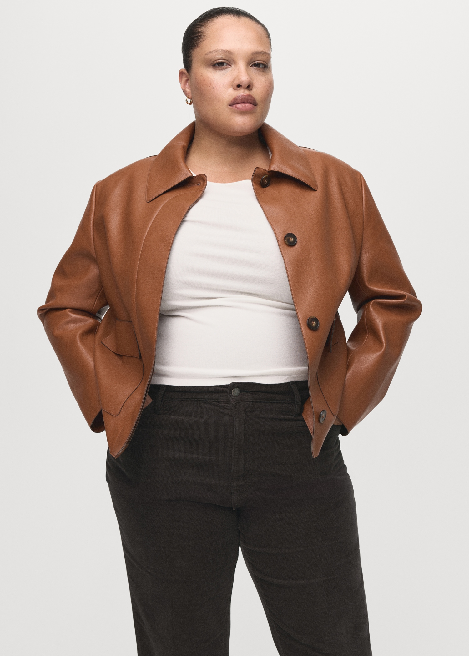 Corduroy flared jeans - Detail van het artikel 5