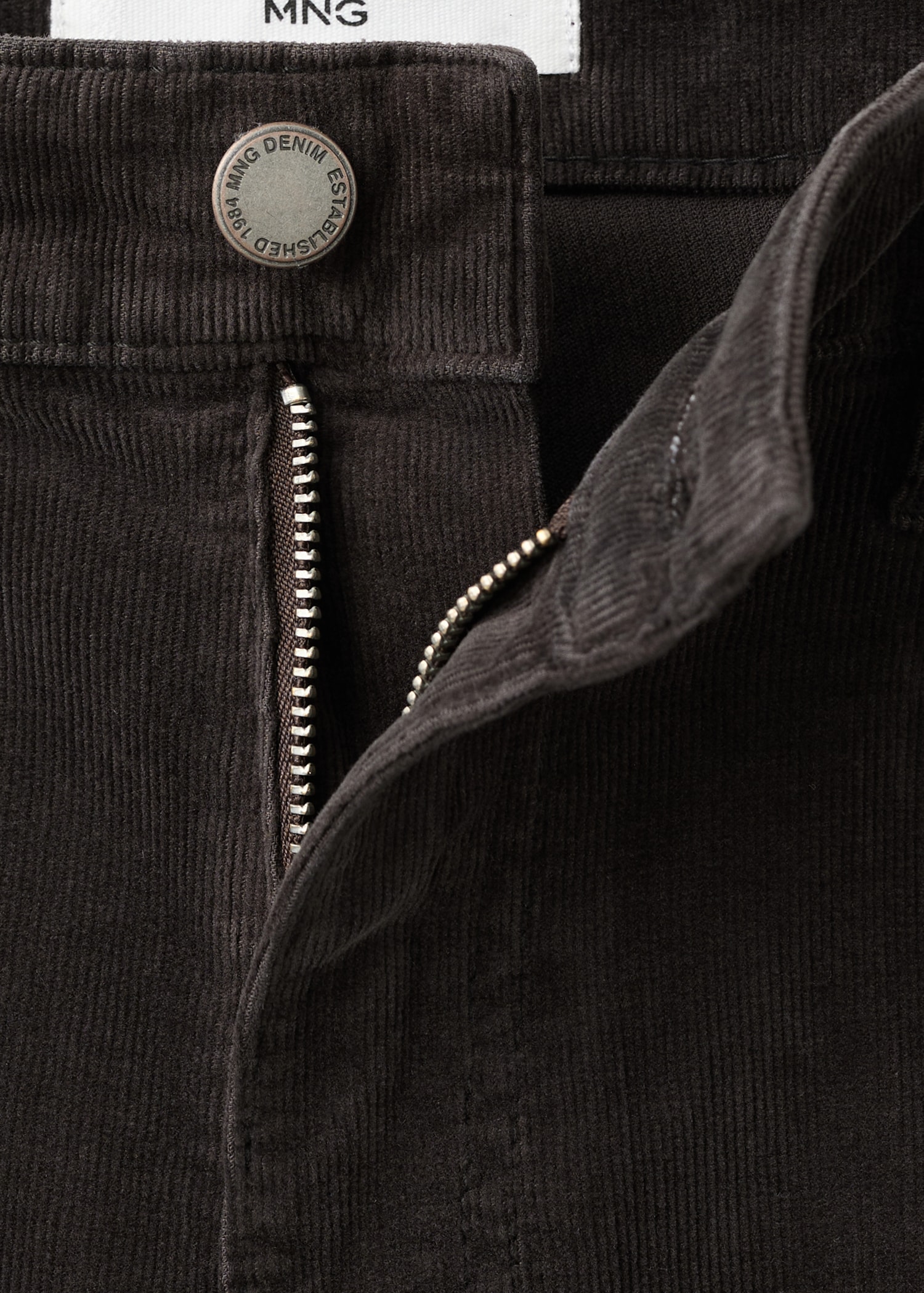 Corduroy flared jeans - Detail van het artikel 8