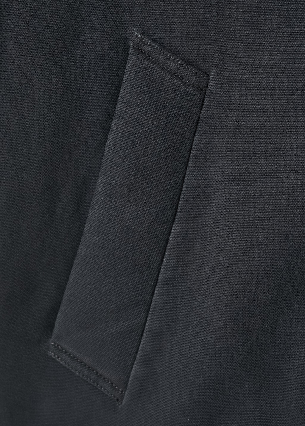 Quilted jacket with corduroy collar