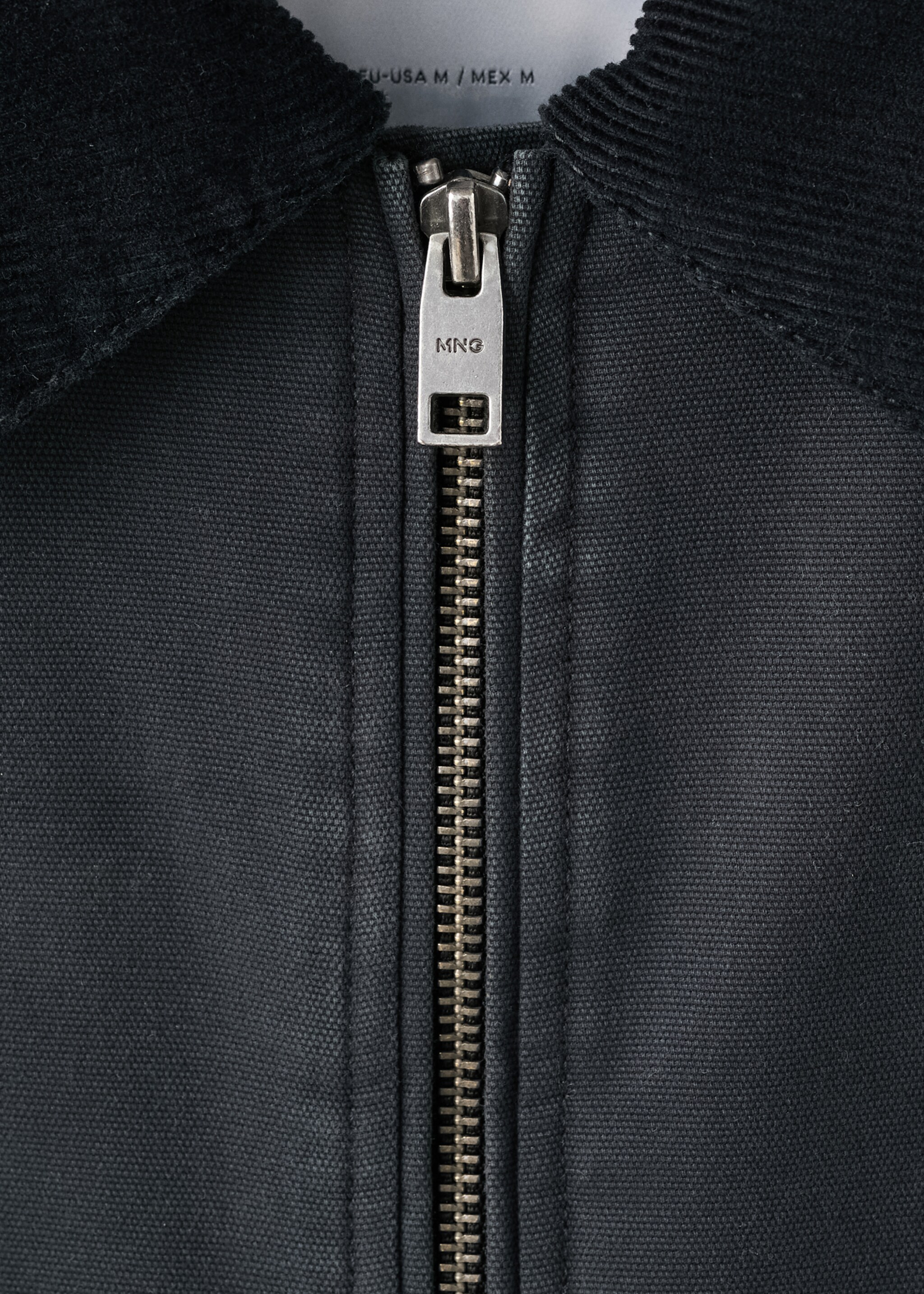 Jacket duke - Details of the article 8, Night Blue. Ref: 27041191-00.