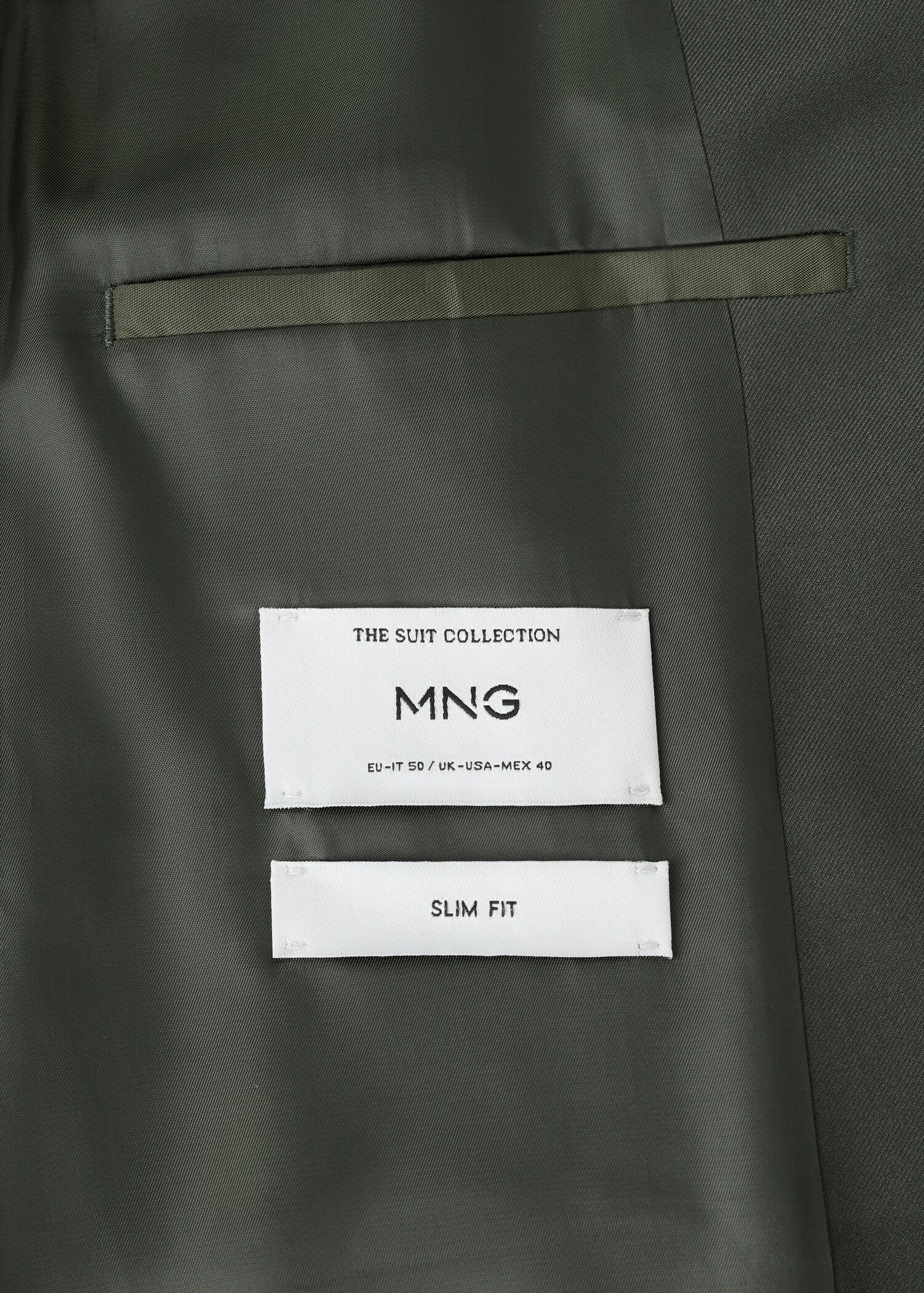 Milan slim-fit suit jacket - Details of the article 0