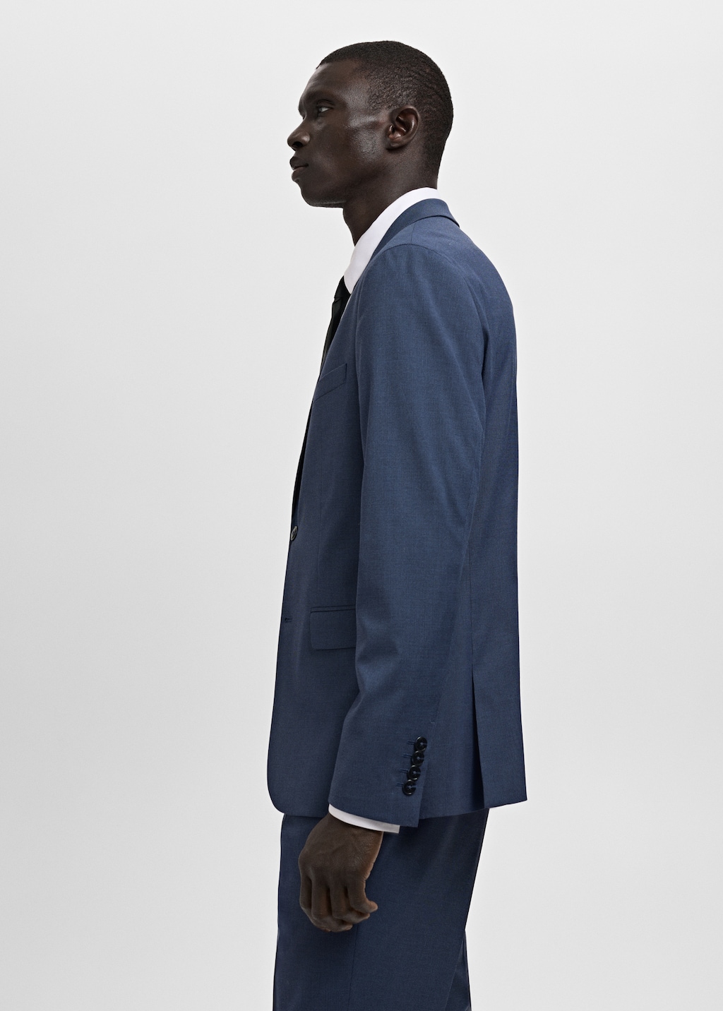 Super slim-fit suit jacket stretch fabric