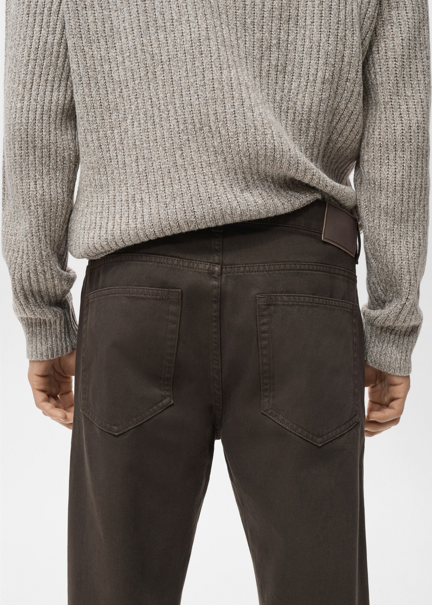 Regular-Fit-Baumwollhose - Detail des Artikels 6