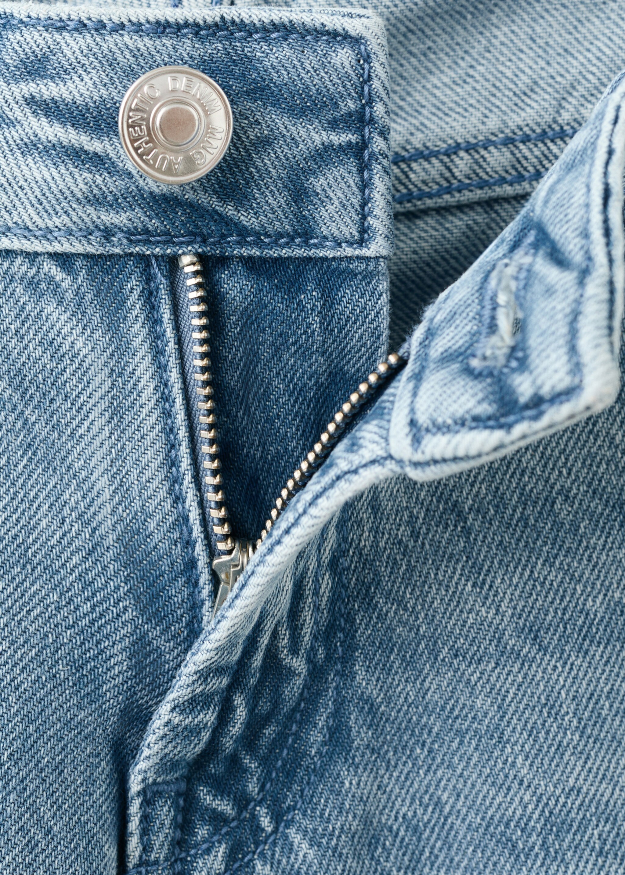 Jeans wideleg aberturas - Detalle del artículo 8, Azul medio. Ref: 27041213-00.