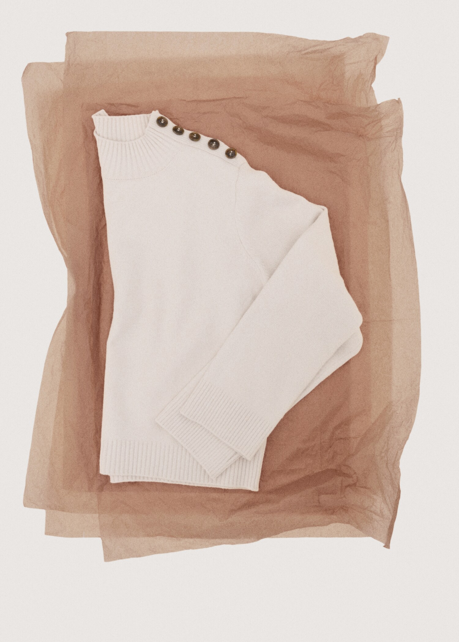 Pull col cheminée à boutons - Détail de l'article 7