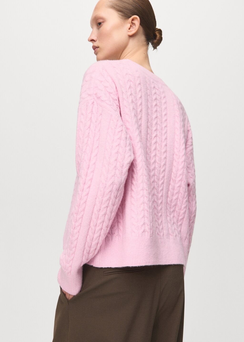 Mango Braided knitted sweater