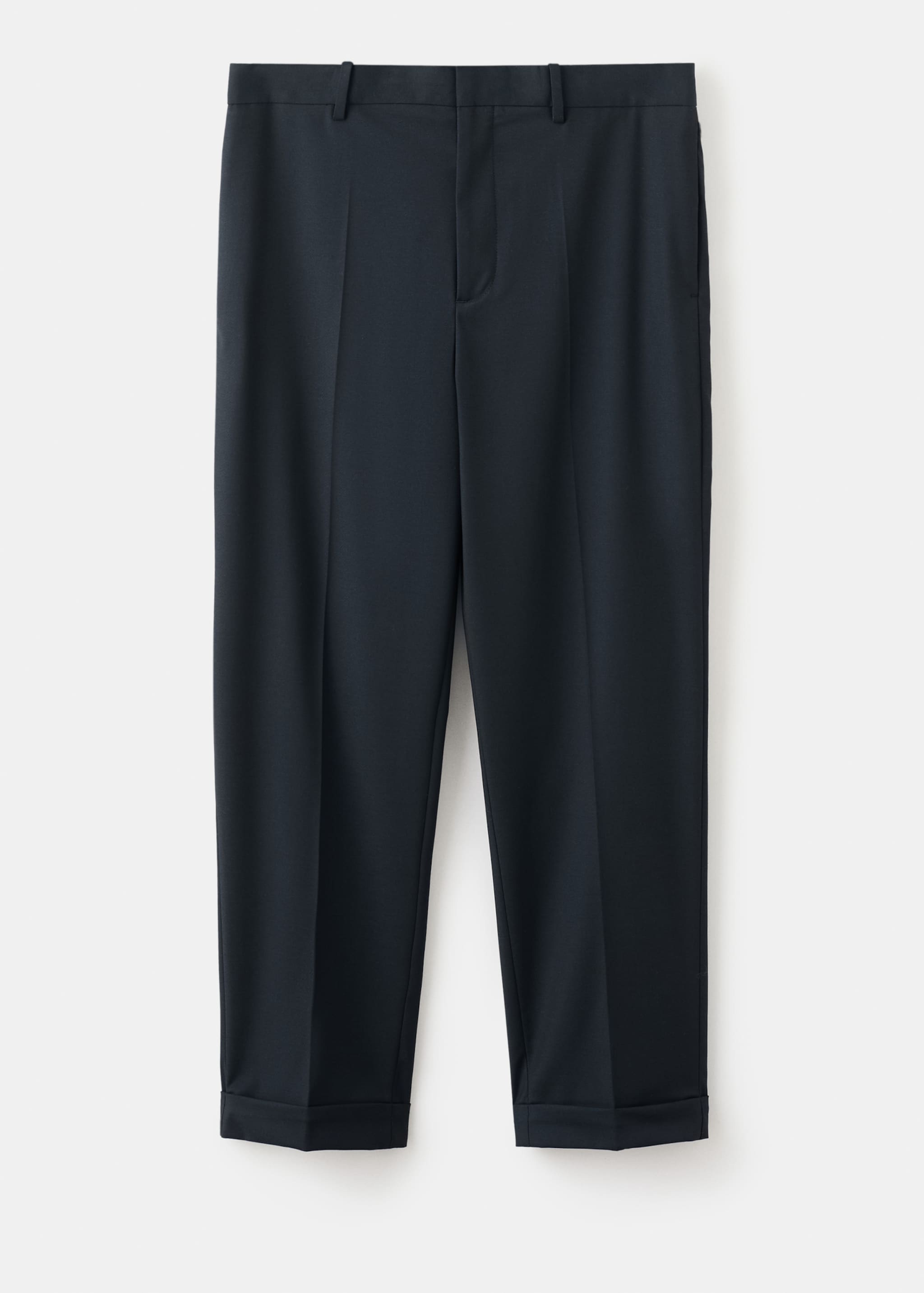 Boston Slim Fit Suit Trousers - Article without model, Navy. Ref: 27041220-00.