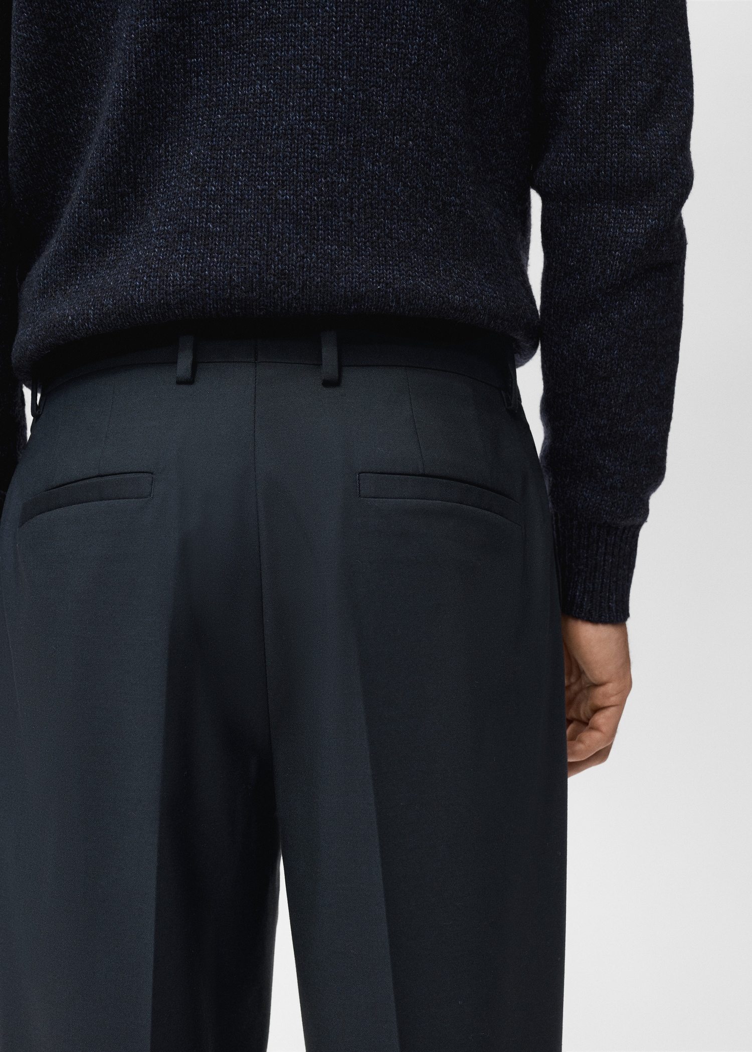 Boston Slim Fit Suit Trousers - Details of the article 6