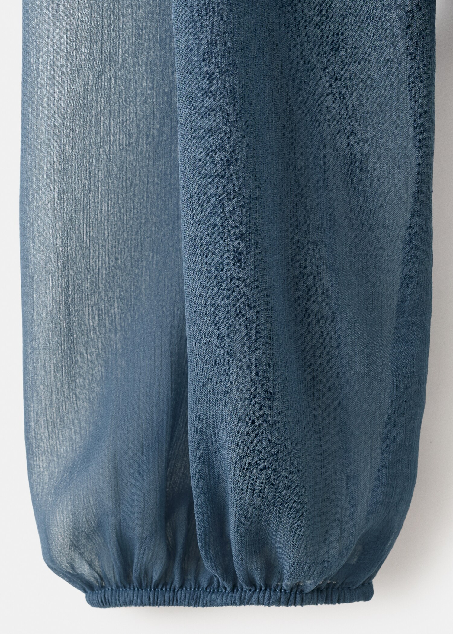 Sheer blouse with ruffles - Details of the article 8