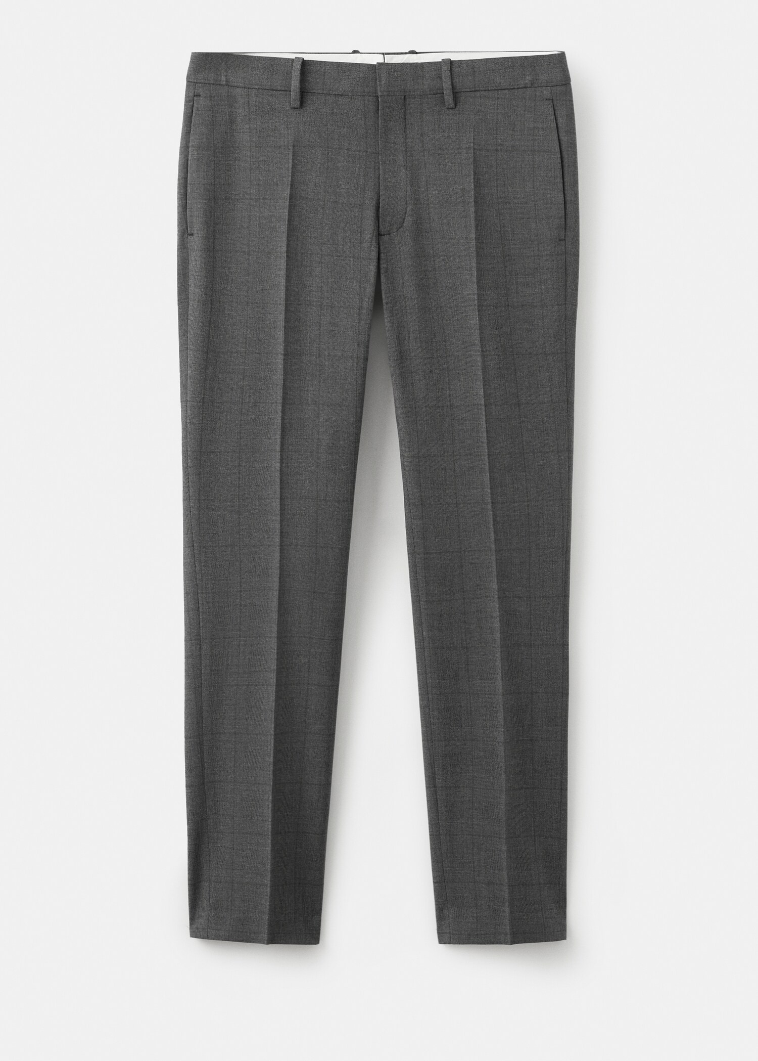 Stretch fabric super slim-fit suit trousers - Article without model