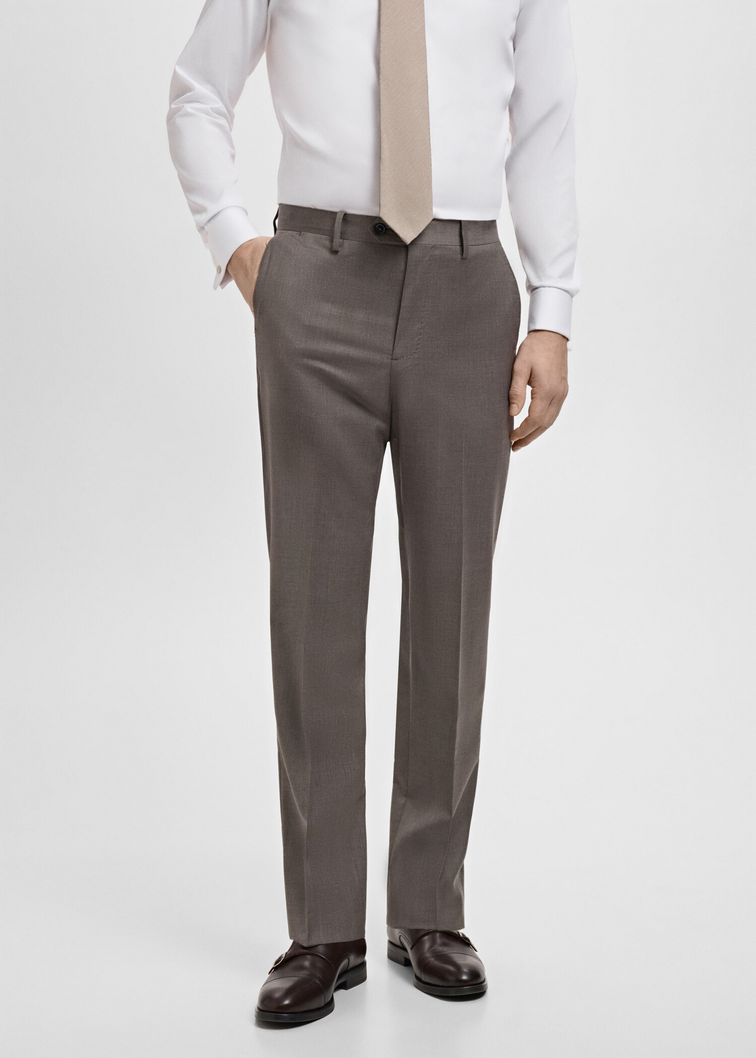 Anzughose Venecia aus 100 % Schurwolle - Mittlere Ansicht