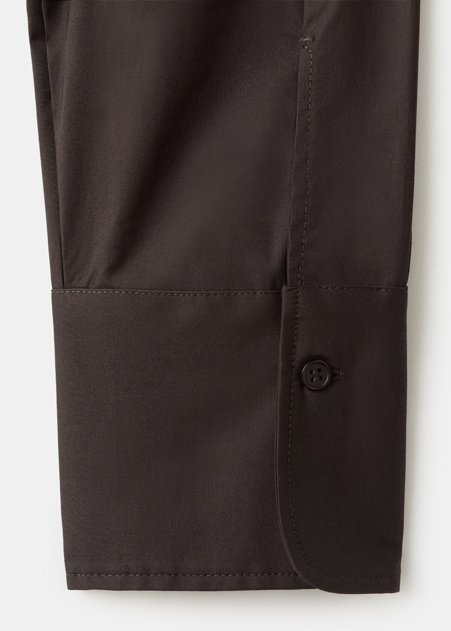 Slim-fit poplin shirt - Details of the article 8