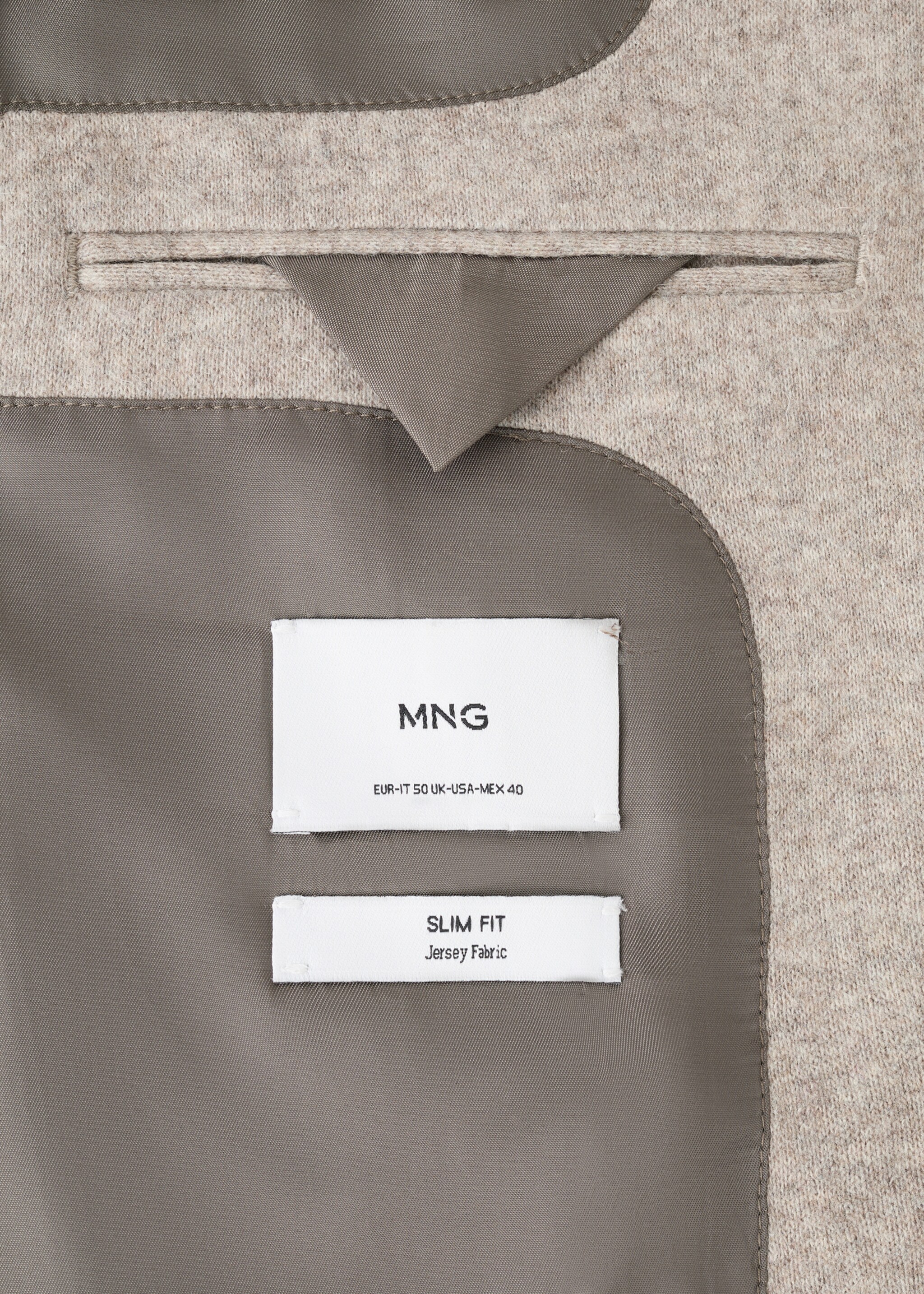 Blazer molina - Details of the article 0, Beige. Ref: 27041230-00.