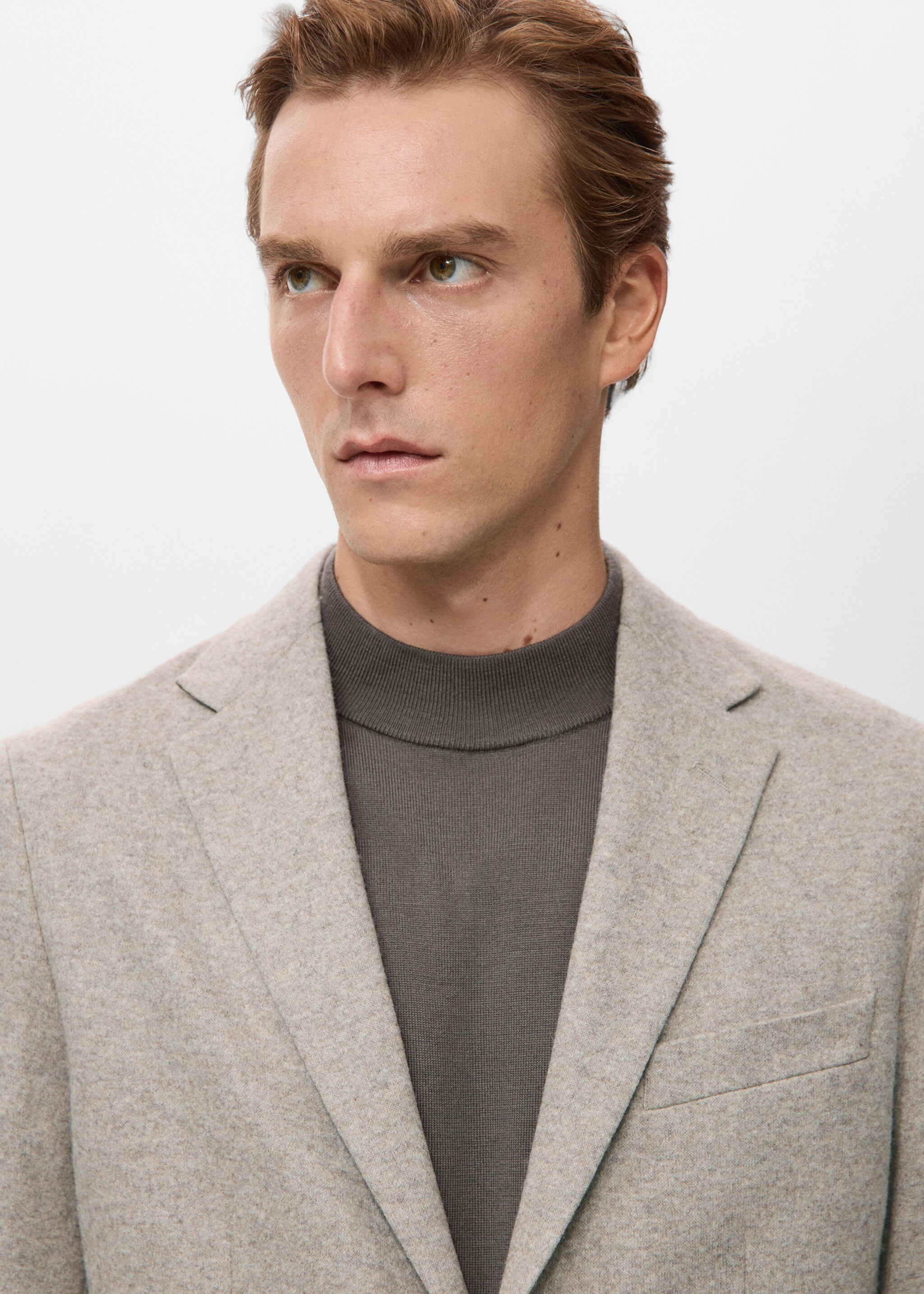 Blazer molina - Details of the article 1, Beige. Ref: 27041230-00.