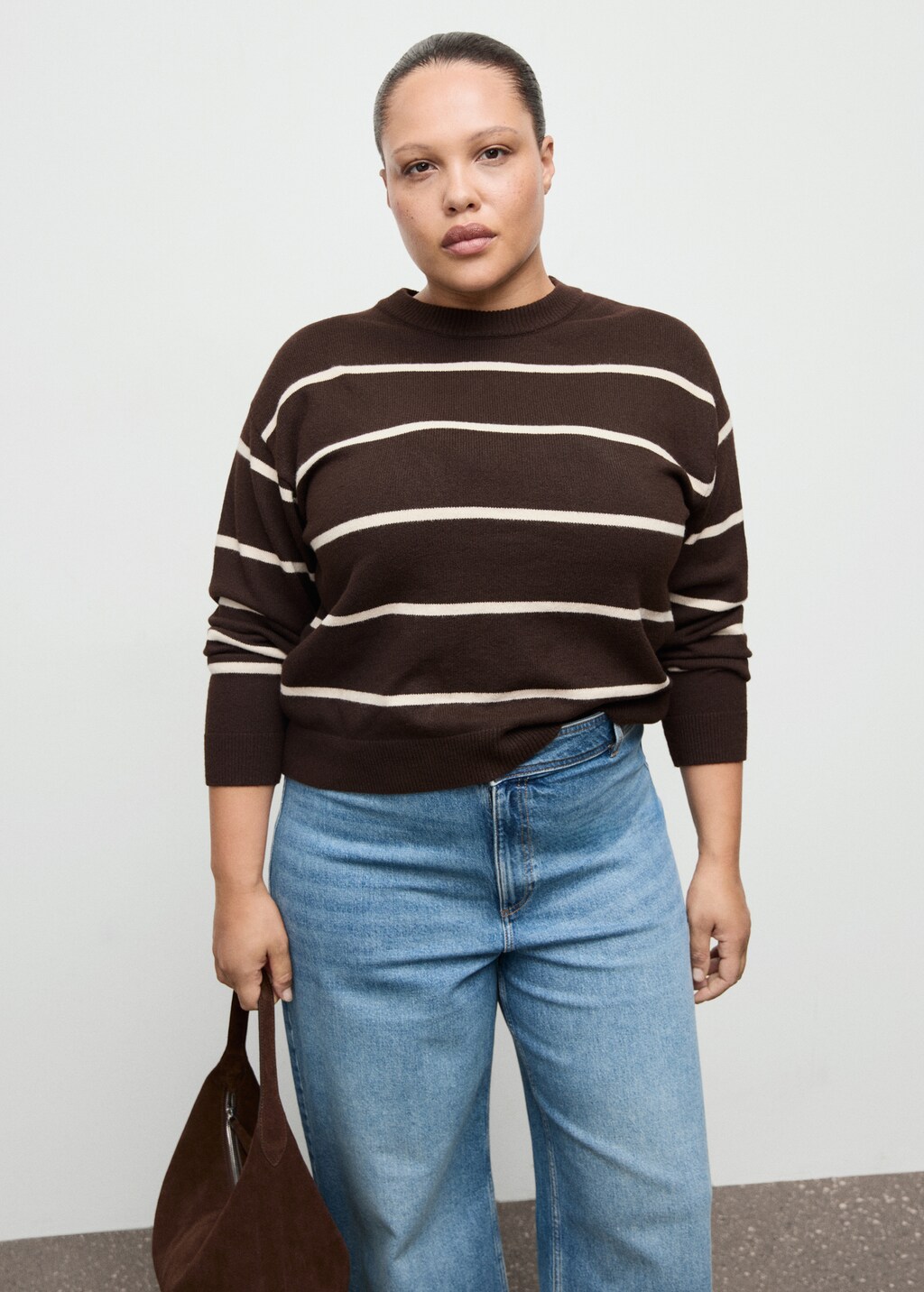 Mango Catherin culotte high-rise jeans