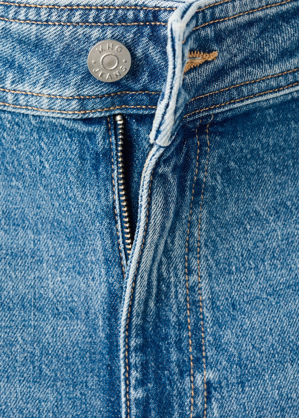 Mango Catherin culotte high-rise jeans