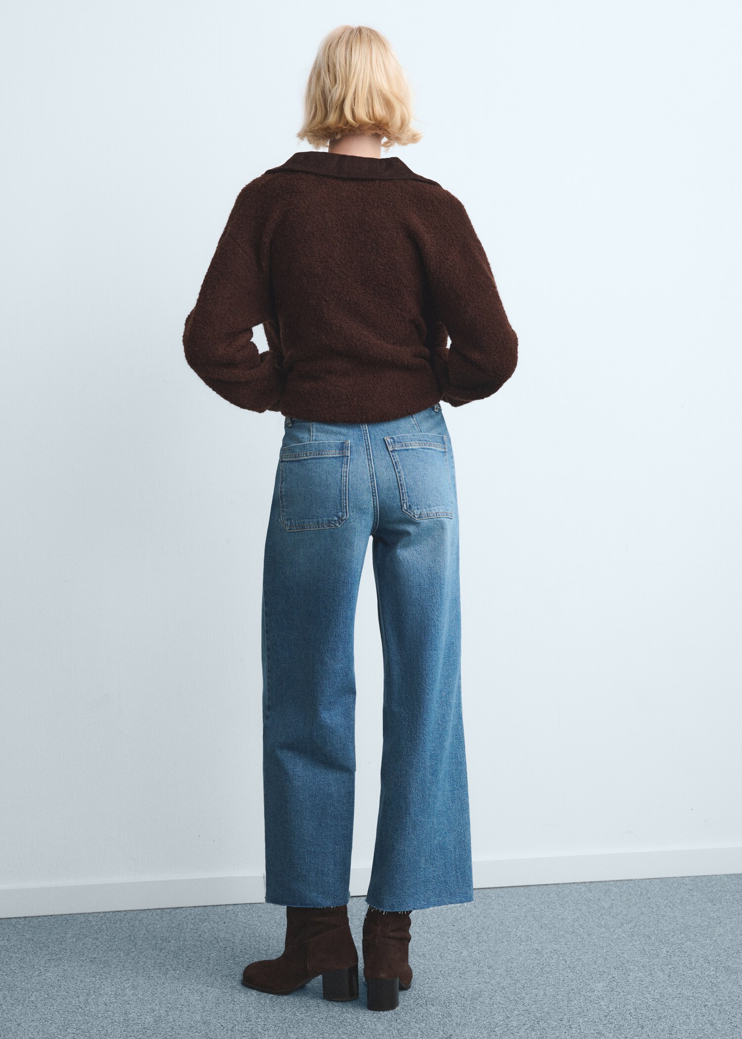 Catherin culotte high-rise jeans - Reverse of the article