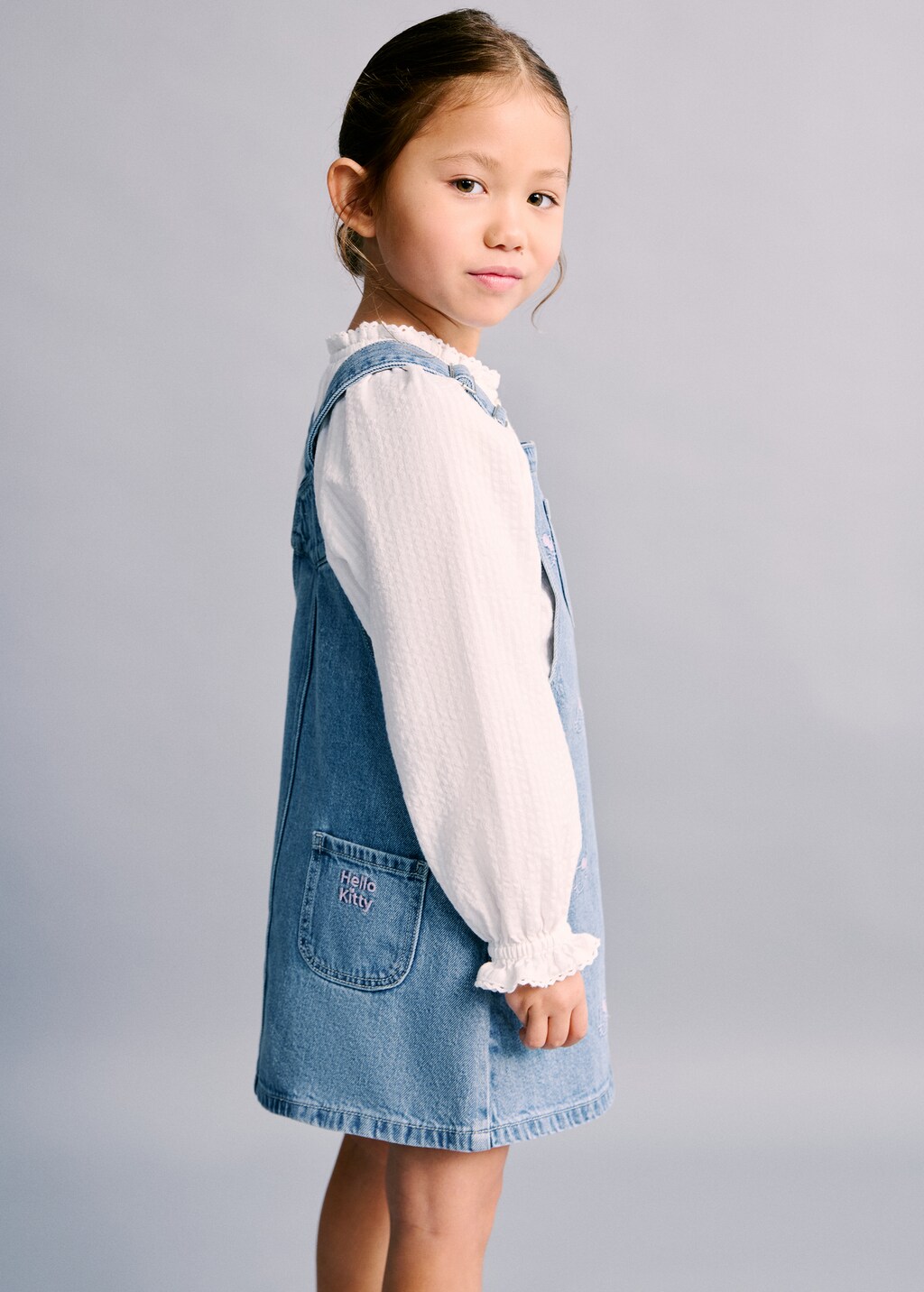 Hello Kitty pinafore dress - Kids | MANGO Aruba