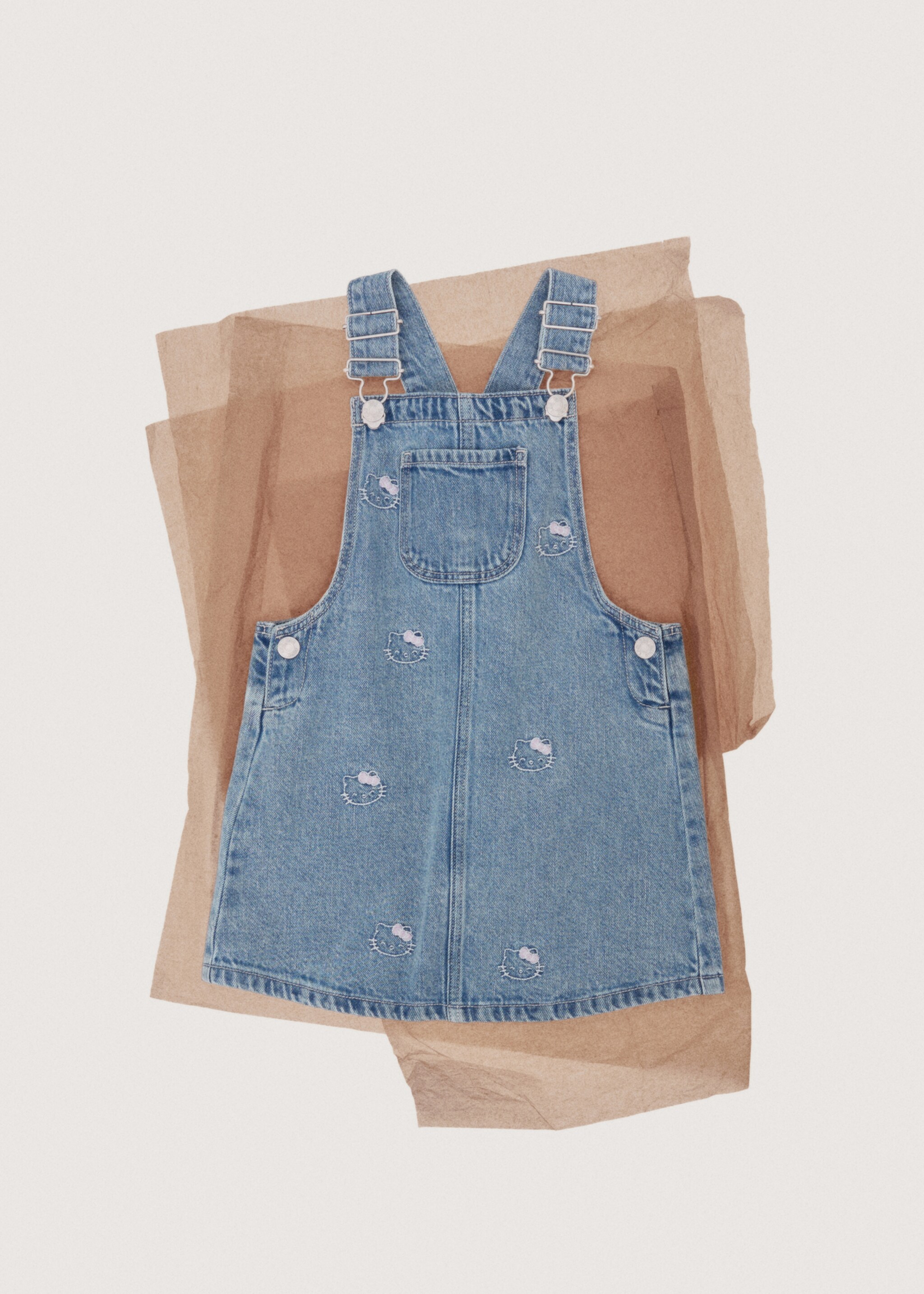 Hello Kitty Latzrock - Detail des Artikels 7, Hellblau. Ref: 27041232-00.