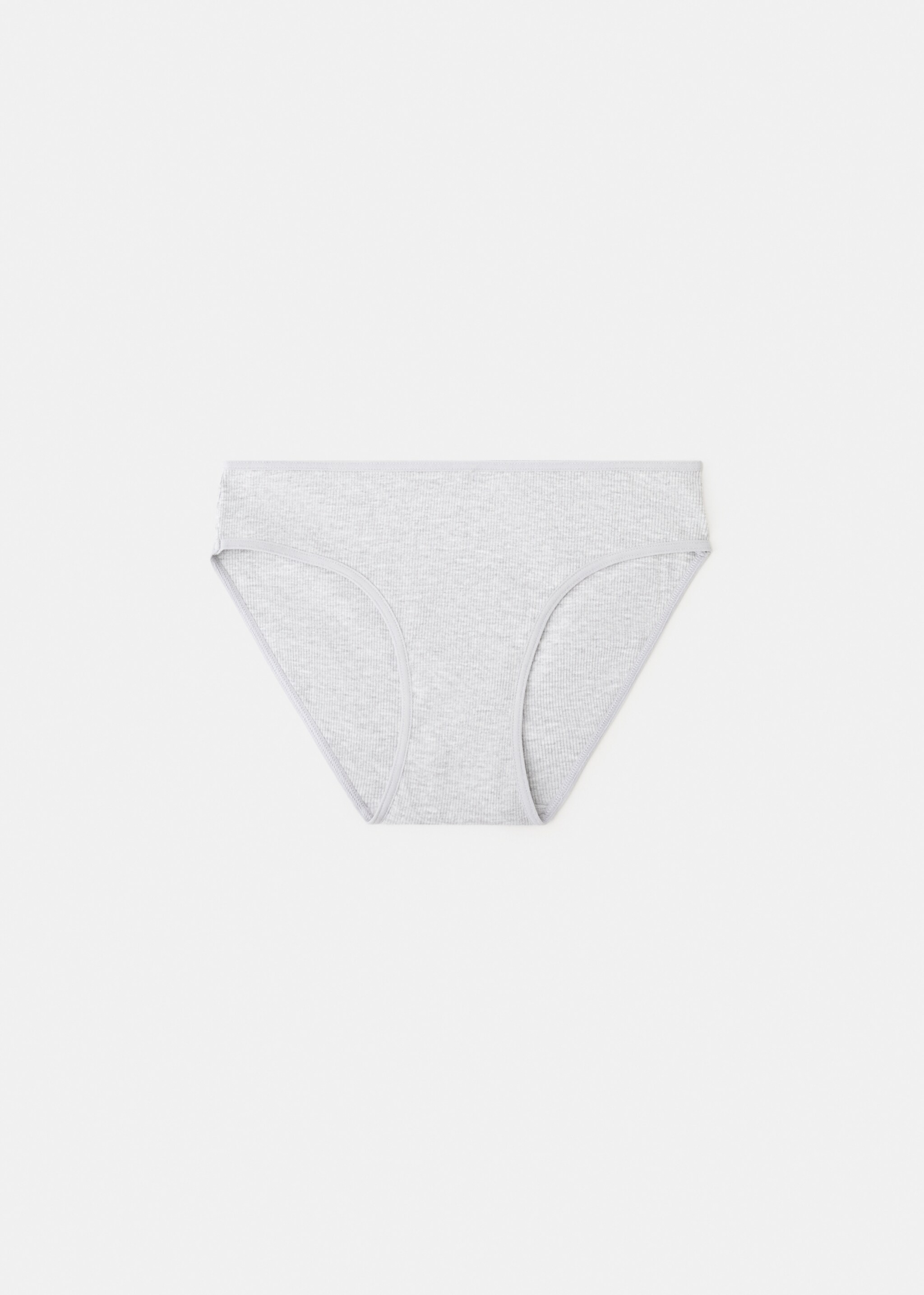 3 pack essential panty - Reverse of the article, Light Heather Grey. Ref: 27041233-00.