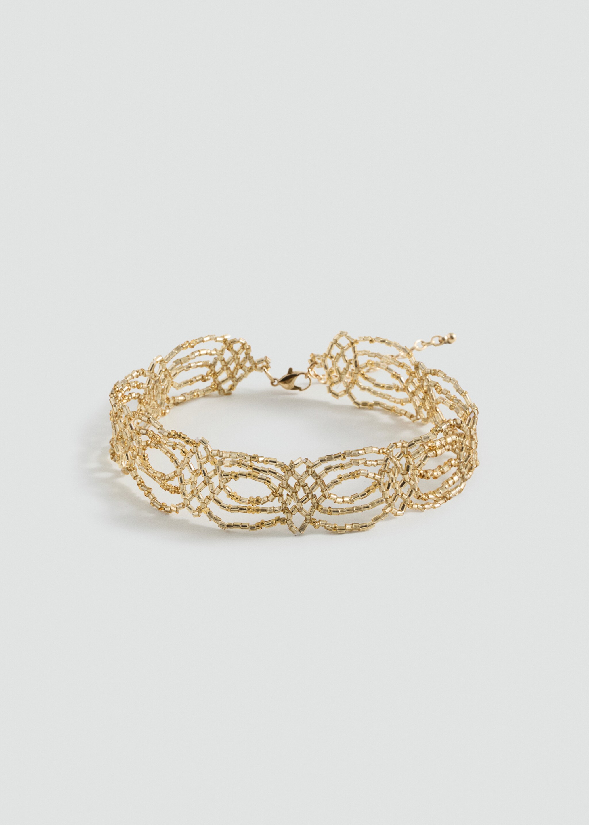 Choker malla abalorios - Artículo sin modelo, Oro. Ref: 27041234-00.