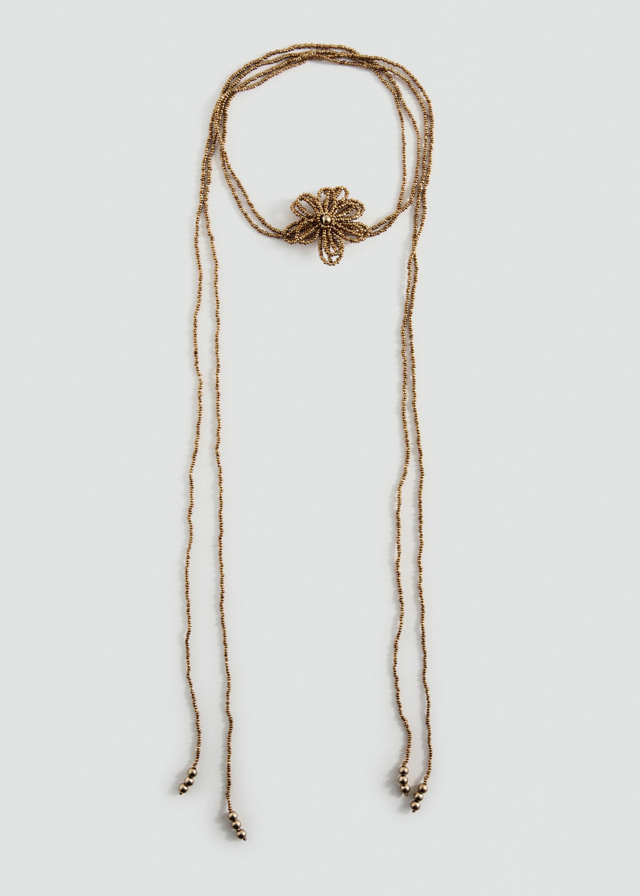 Collar abalorios flor - Artículo sin modelo, Oro. Ref: 27041235-00.