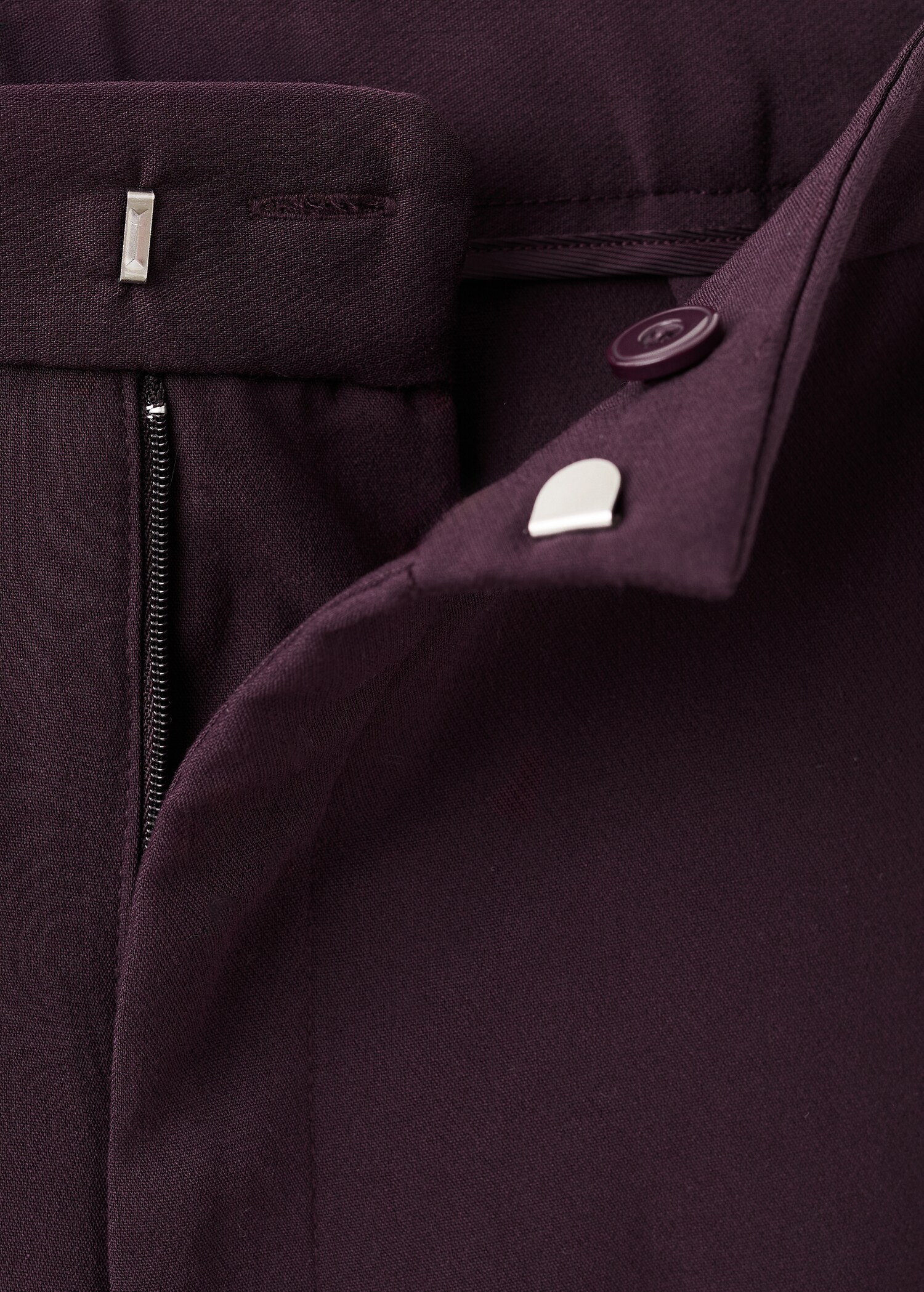 High-waist straight trousers - Details of the article 8