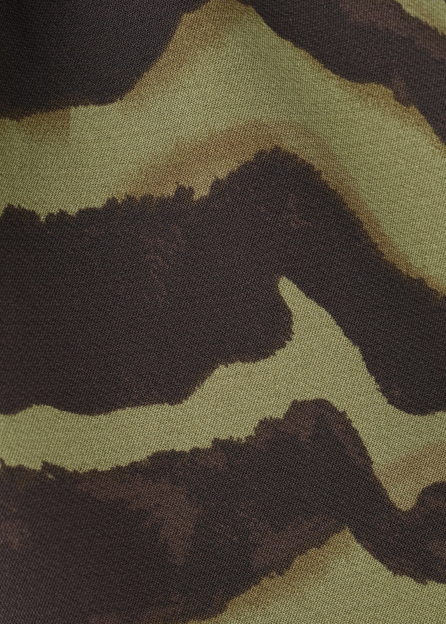 Printed asymmetrical dress - Details of the article 0