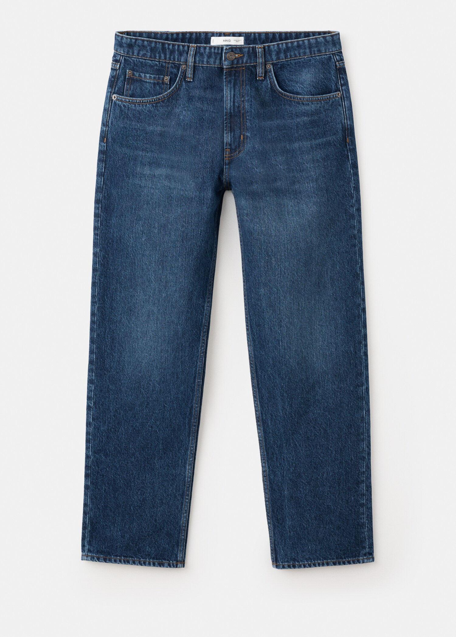 Jeans Moby straight fit lavado oscuro - Artículo sin modelo