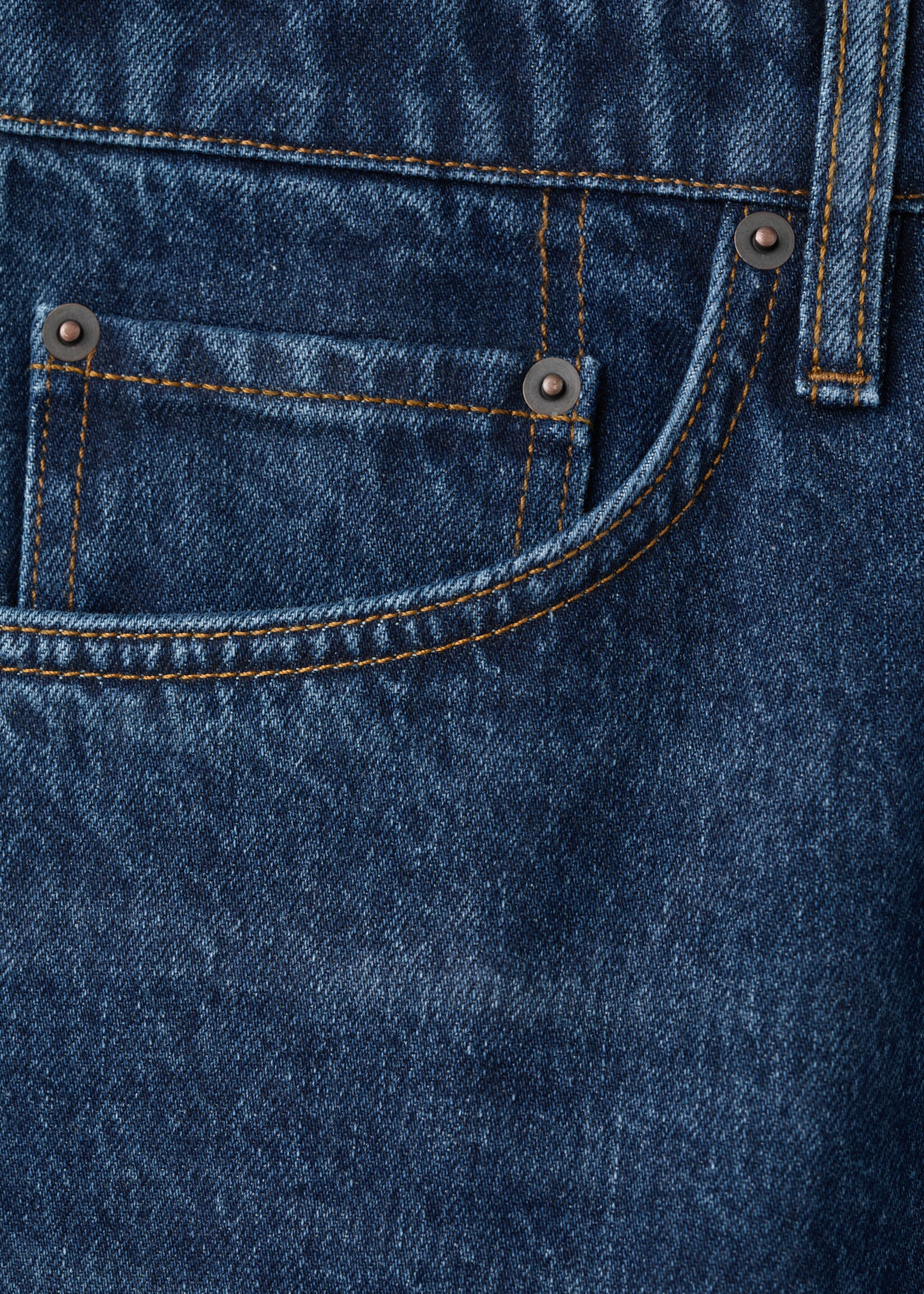 Jeans Moby straight fit lavado oscuro - Detalle del artículo 0, Azul oscuro. Ref: 27041249-00.