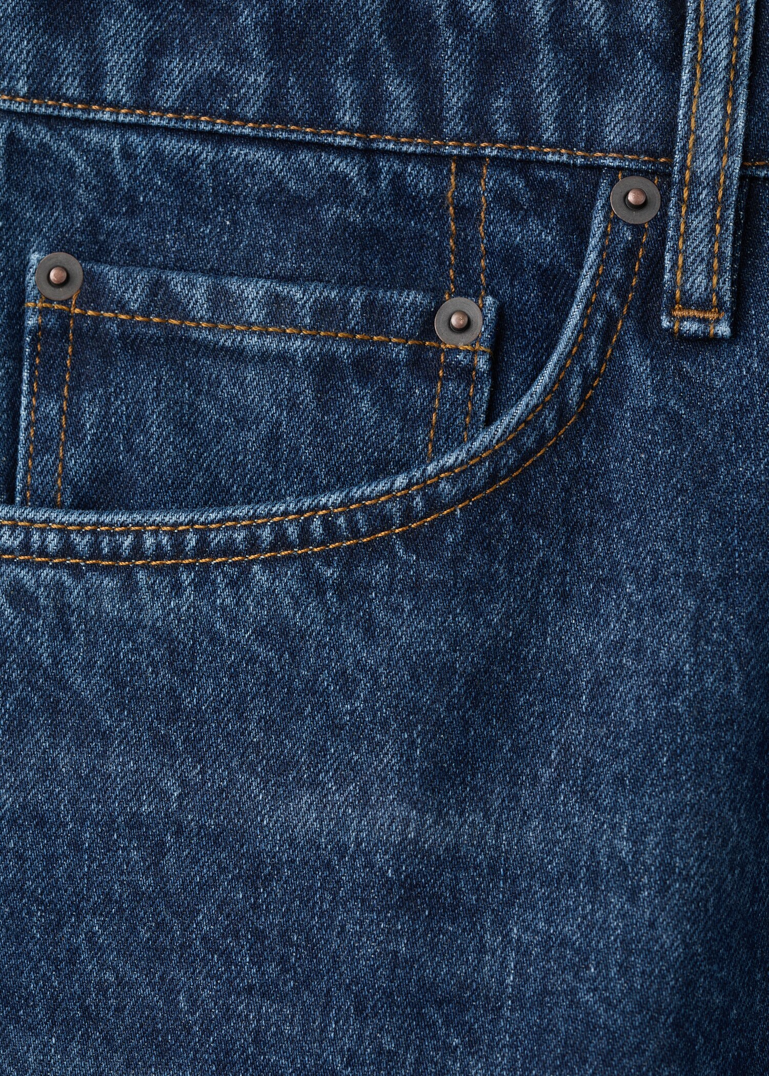 Jeans Moby straight fit lavado oscuro - Detalle del artículo 0