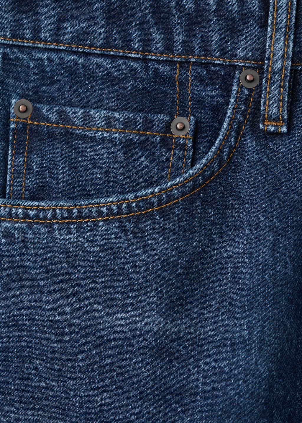 Moby straight-fit dark-wash jeans