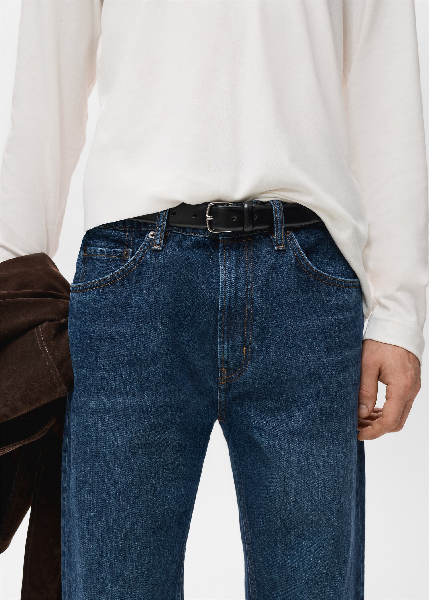 Jeans Moby straight fit lavado oscuro - Detalle del artículo 1